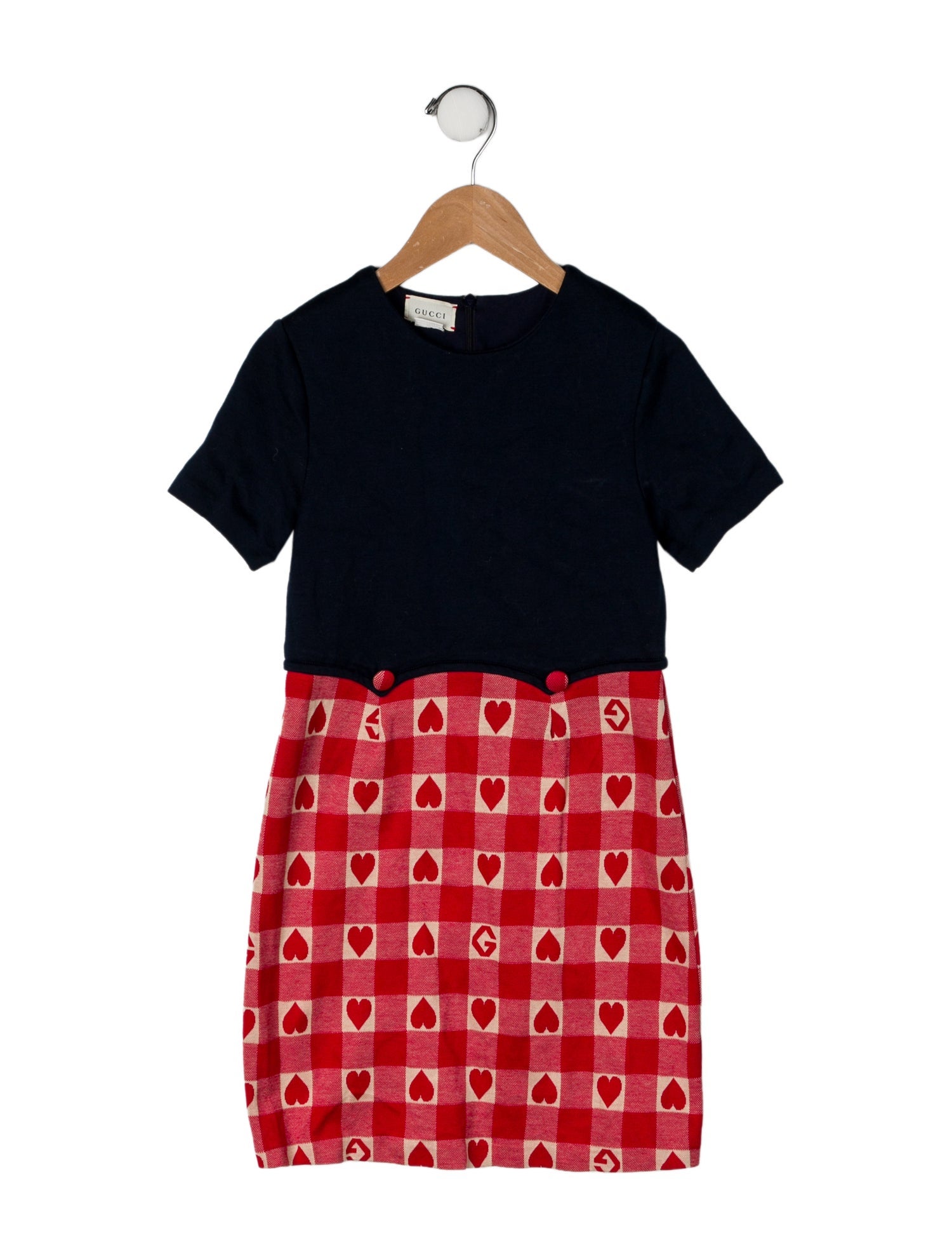 Gucci Cotton Short Sleeve Dress