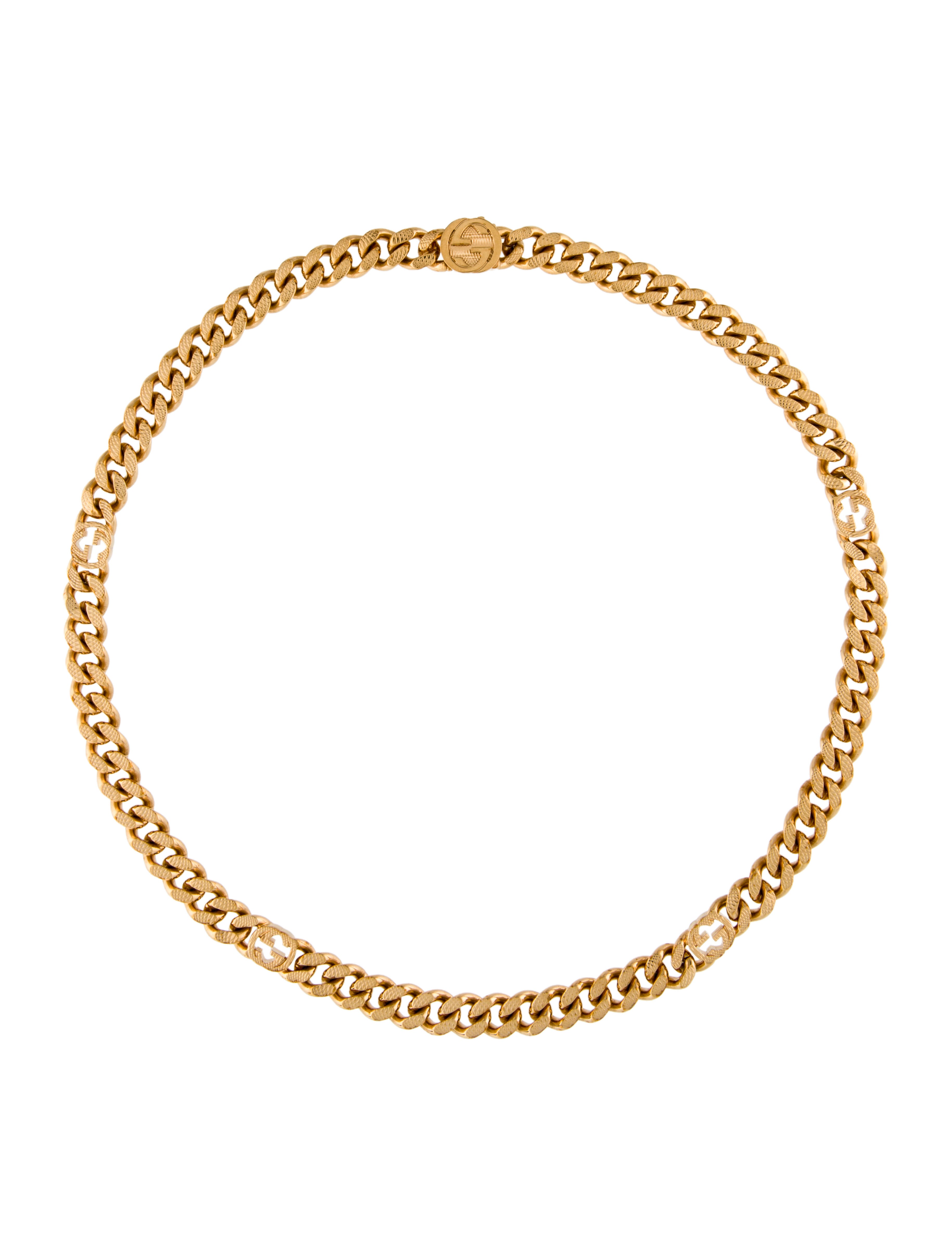Gucci Interlocking Necklace