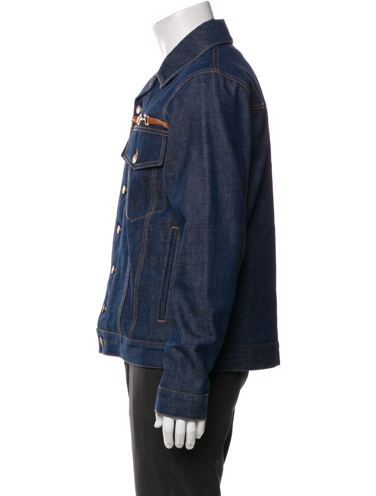 Gucci 2020 1955 Horsebit Accent Trucker Jacket