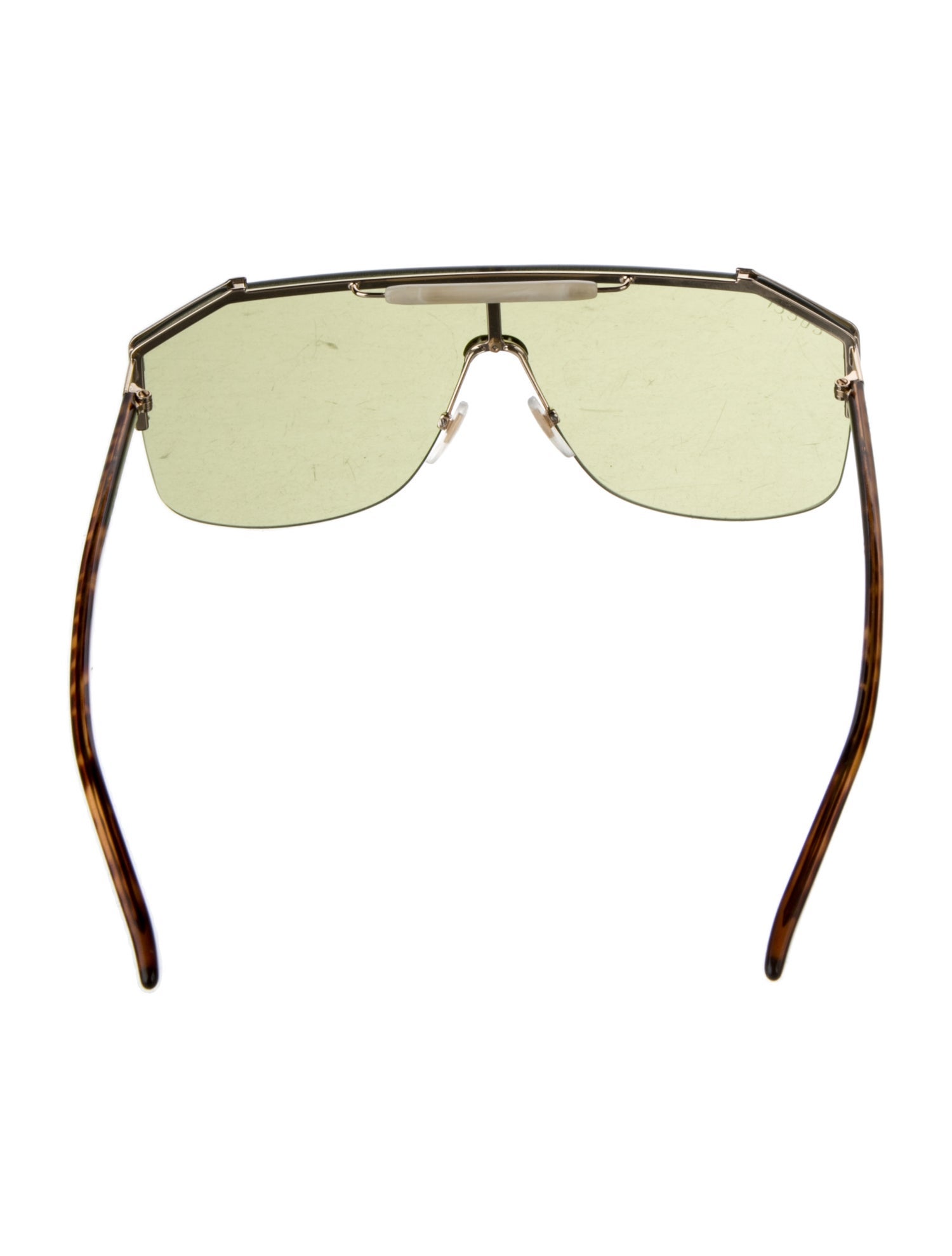 Gucci Shield Gradient Sunglasses