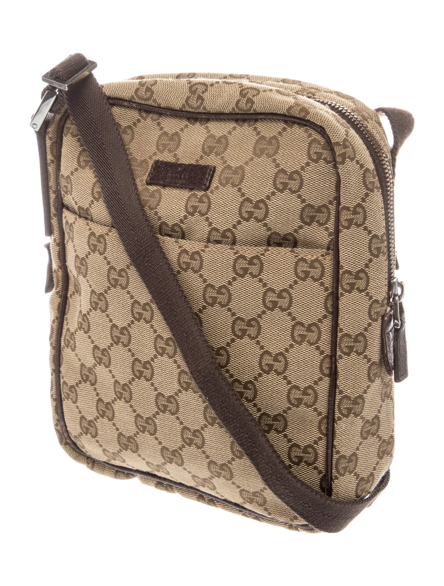 Gucci GG Canvas Messenger Bag