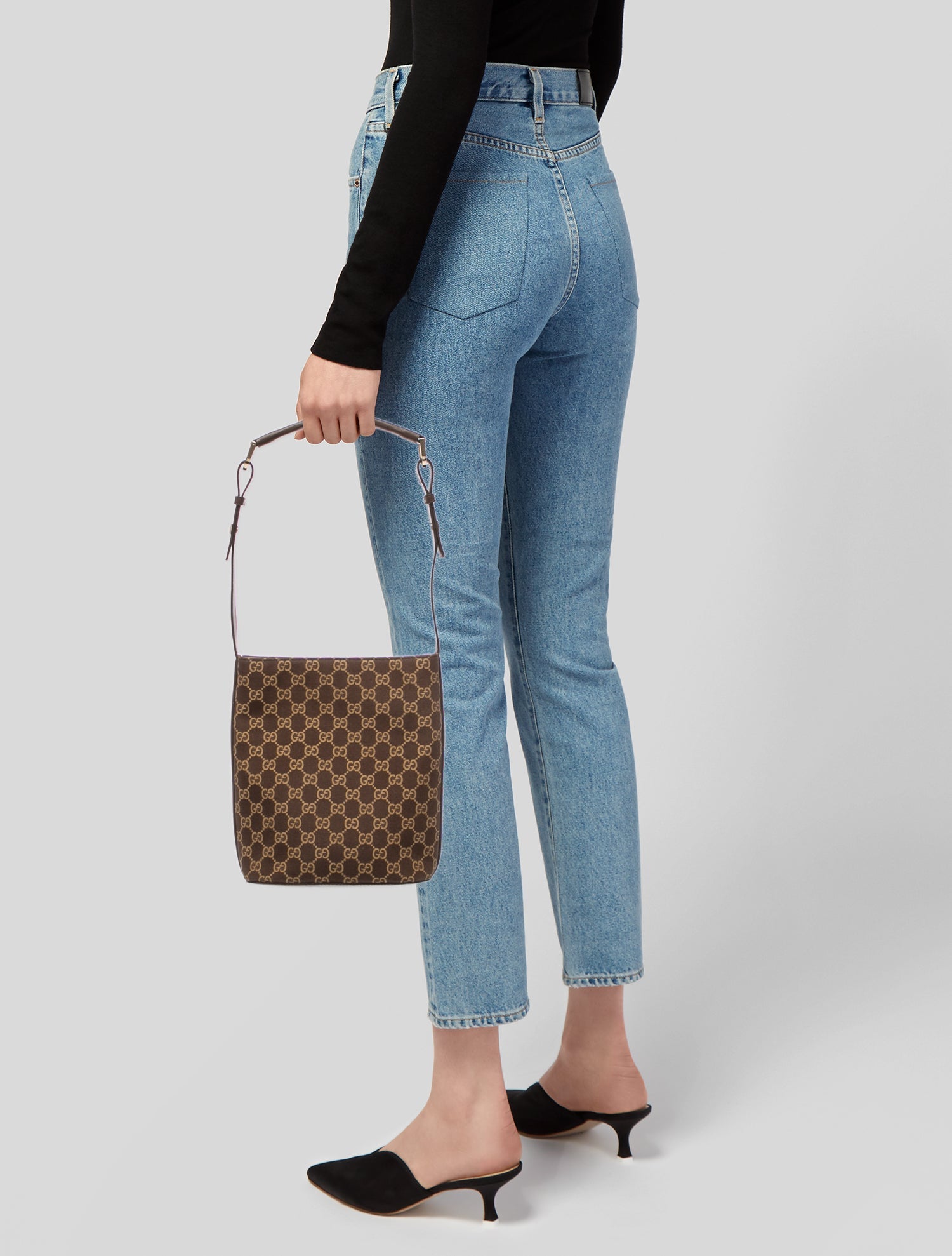 Gucci GG Canvas Bucket Bag