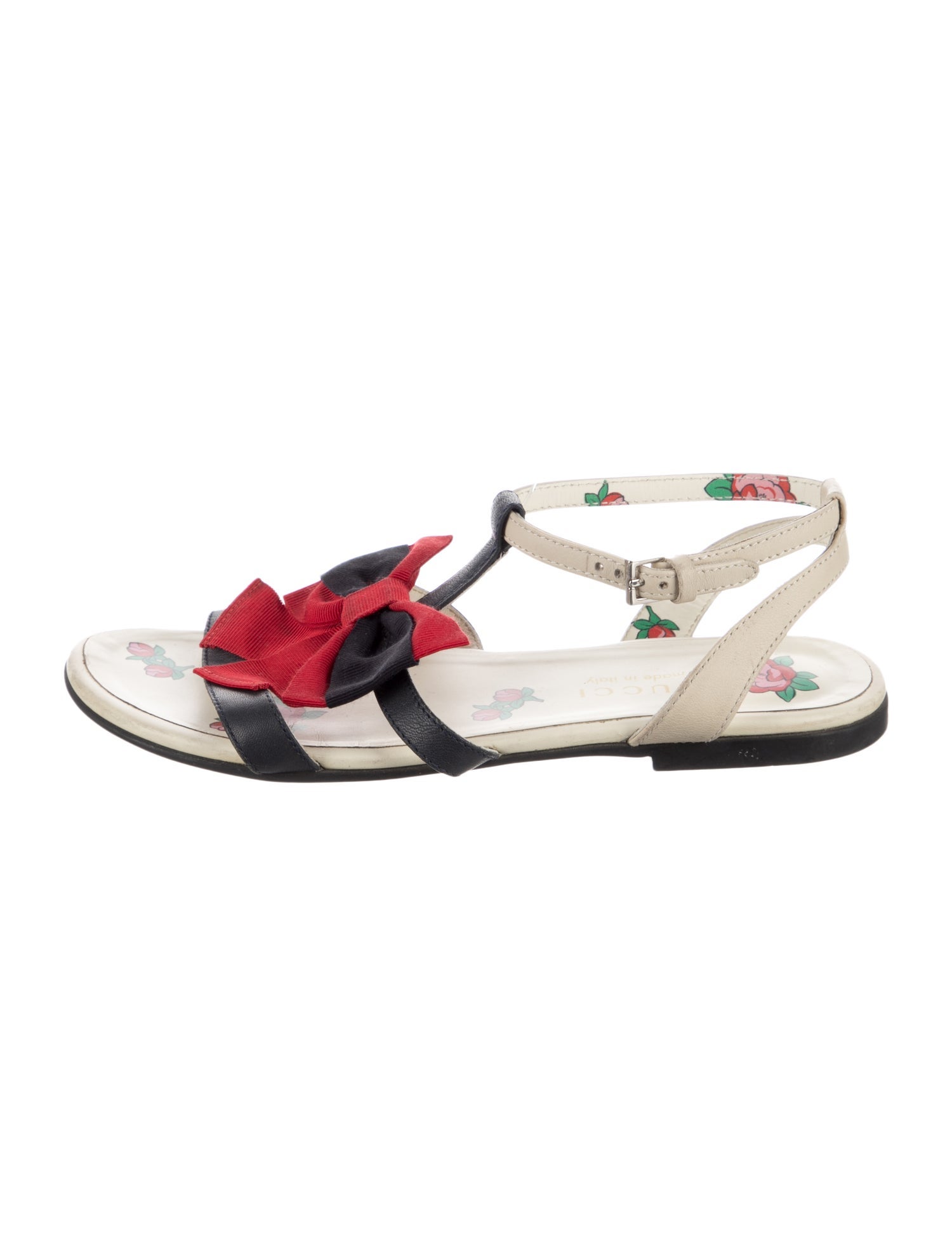 Gucci Leather Strappy Sandals