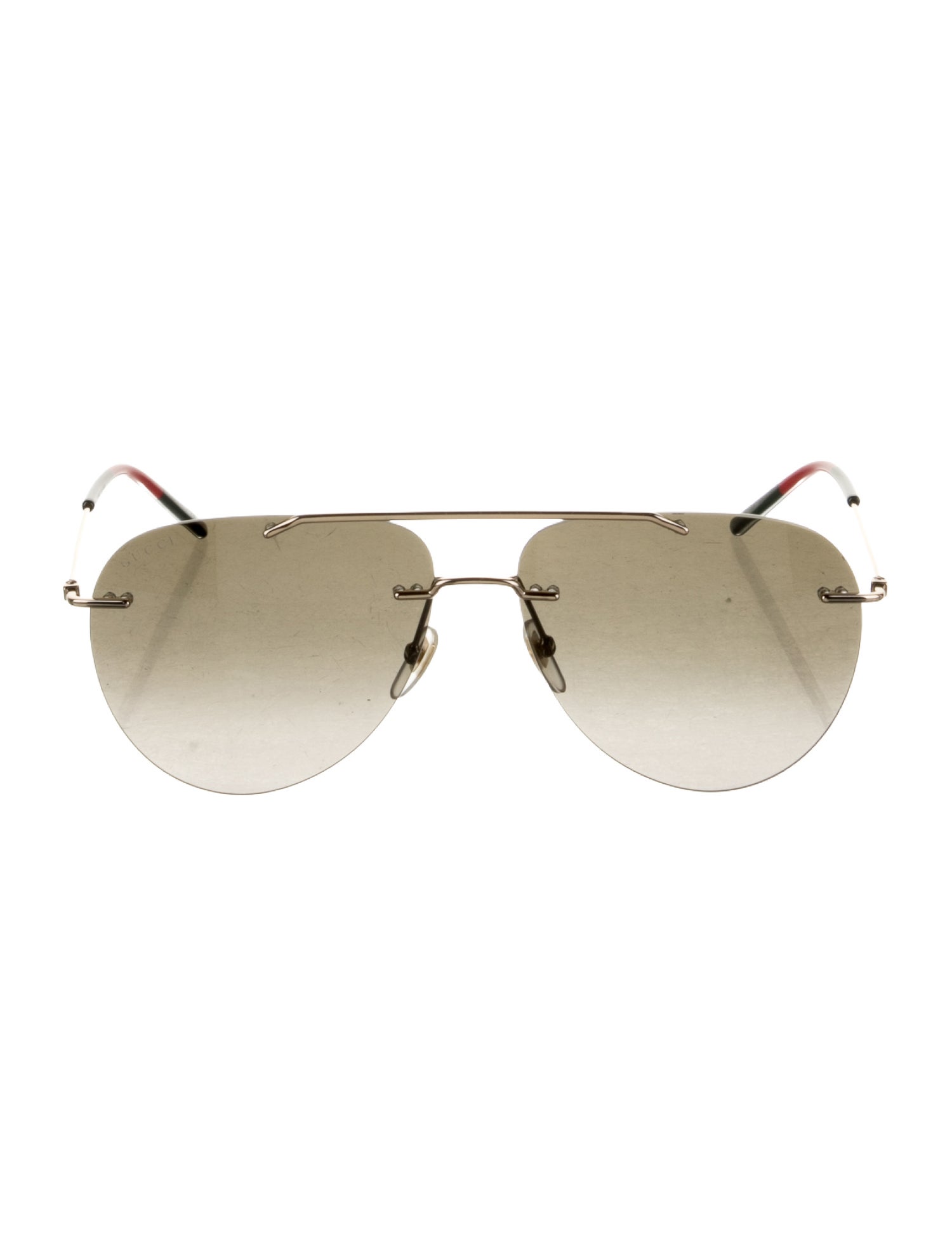 Gucci Aviator Gradient Sunglasses