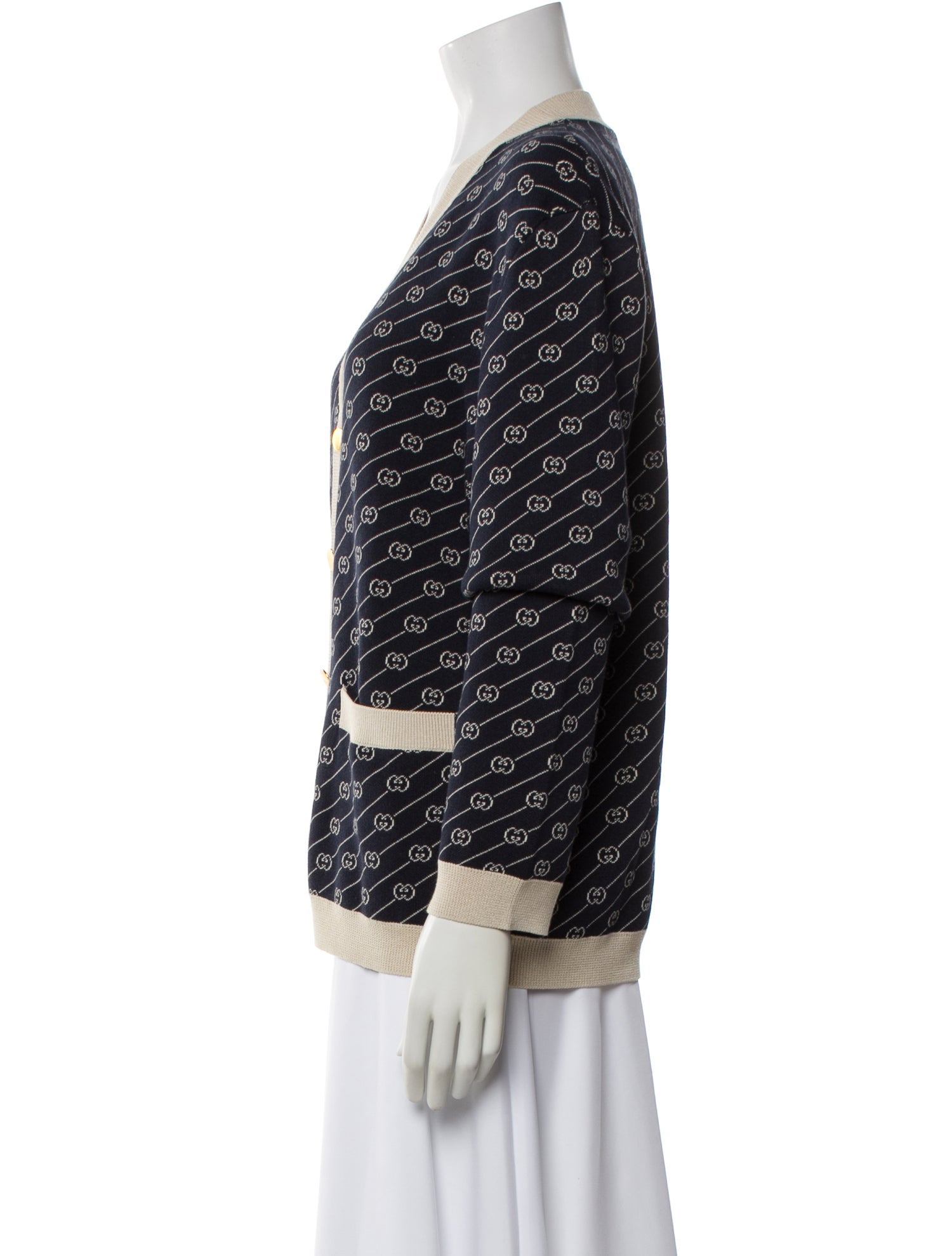 Gucci 2022 GG Logo Cardigan