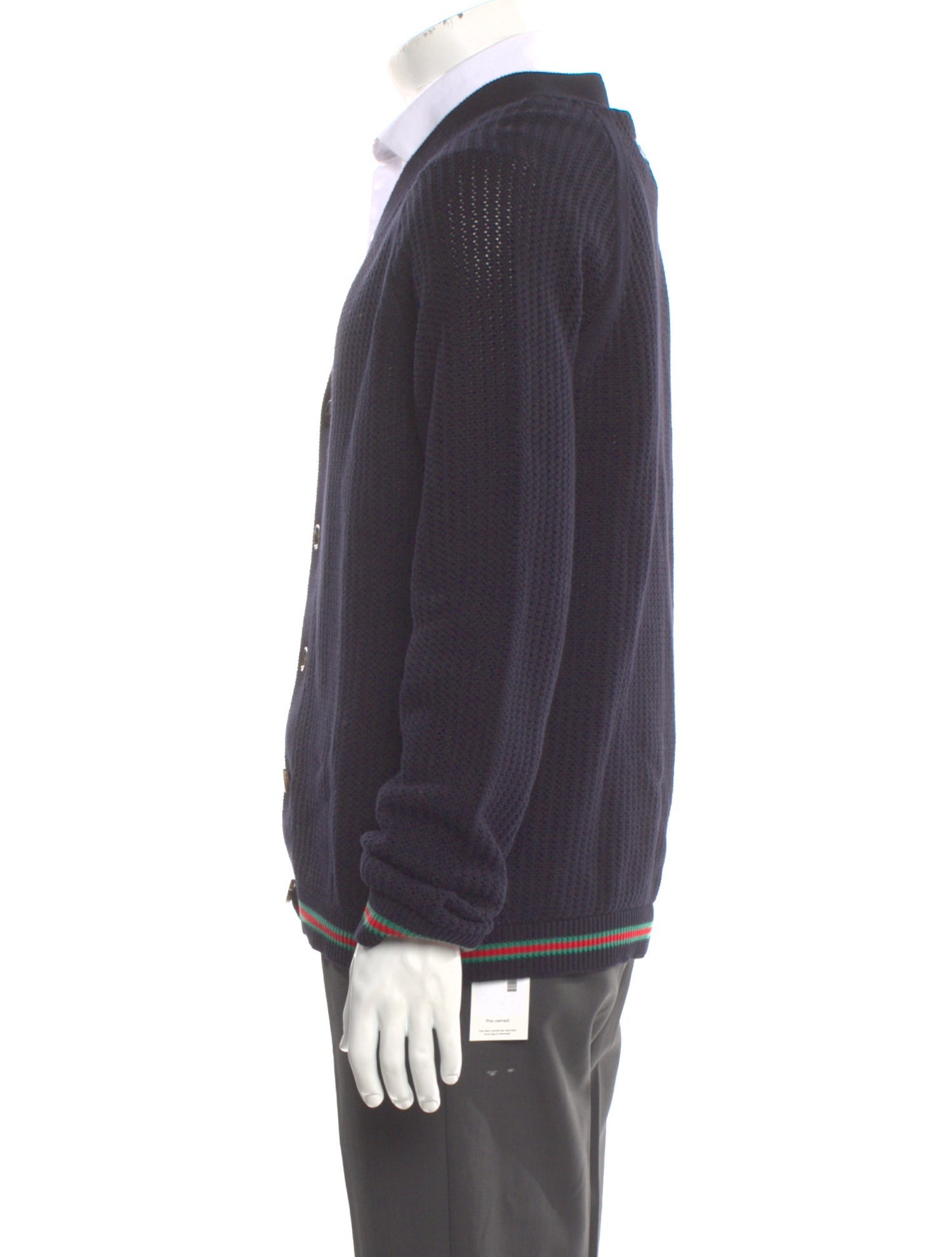 Gucci Interlocking G Logo V-Neck Cardigan w/ Tags