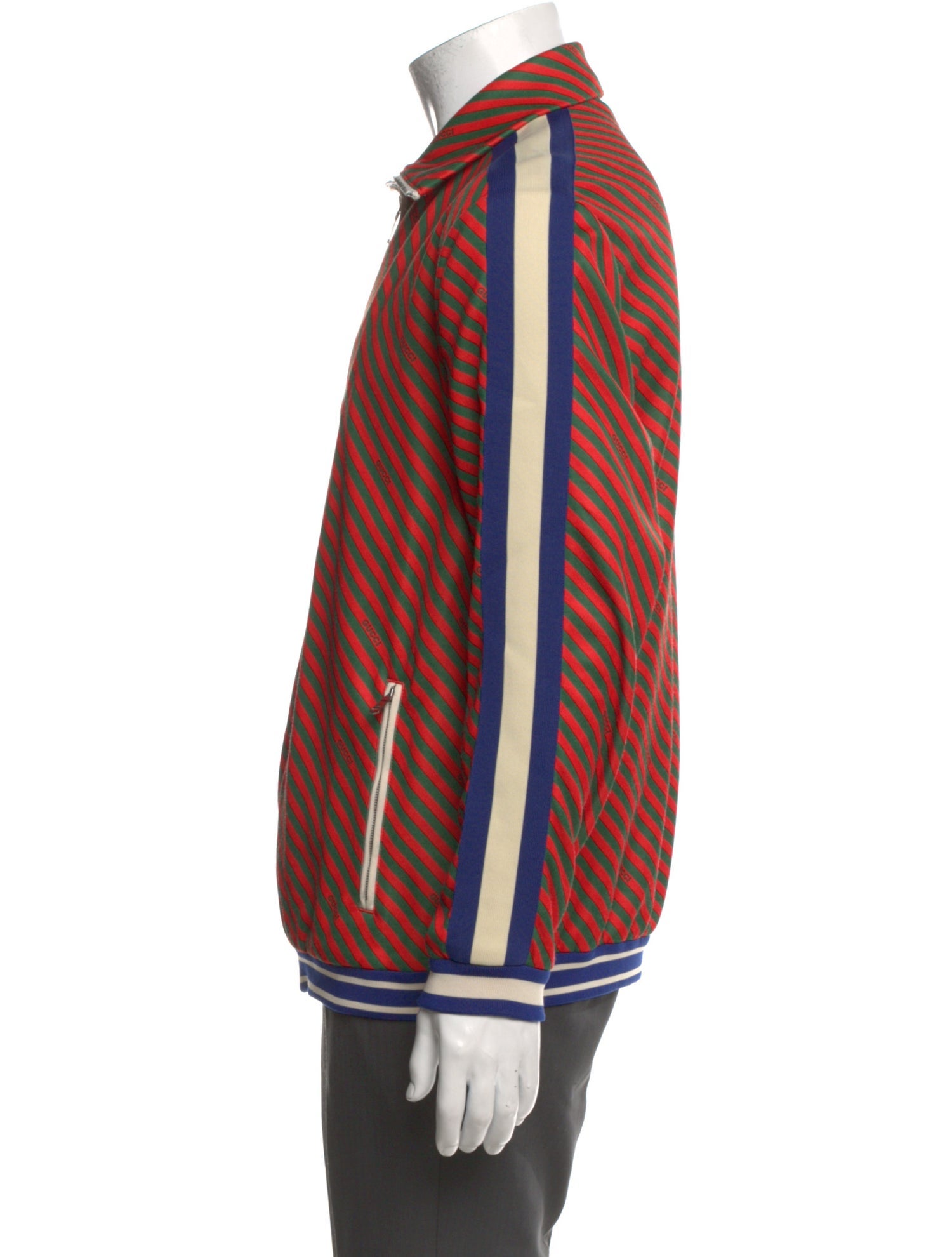 Gucci 2019 Web Accent Windbreaker