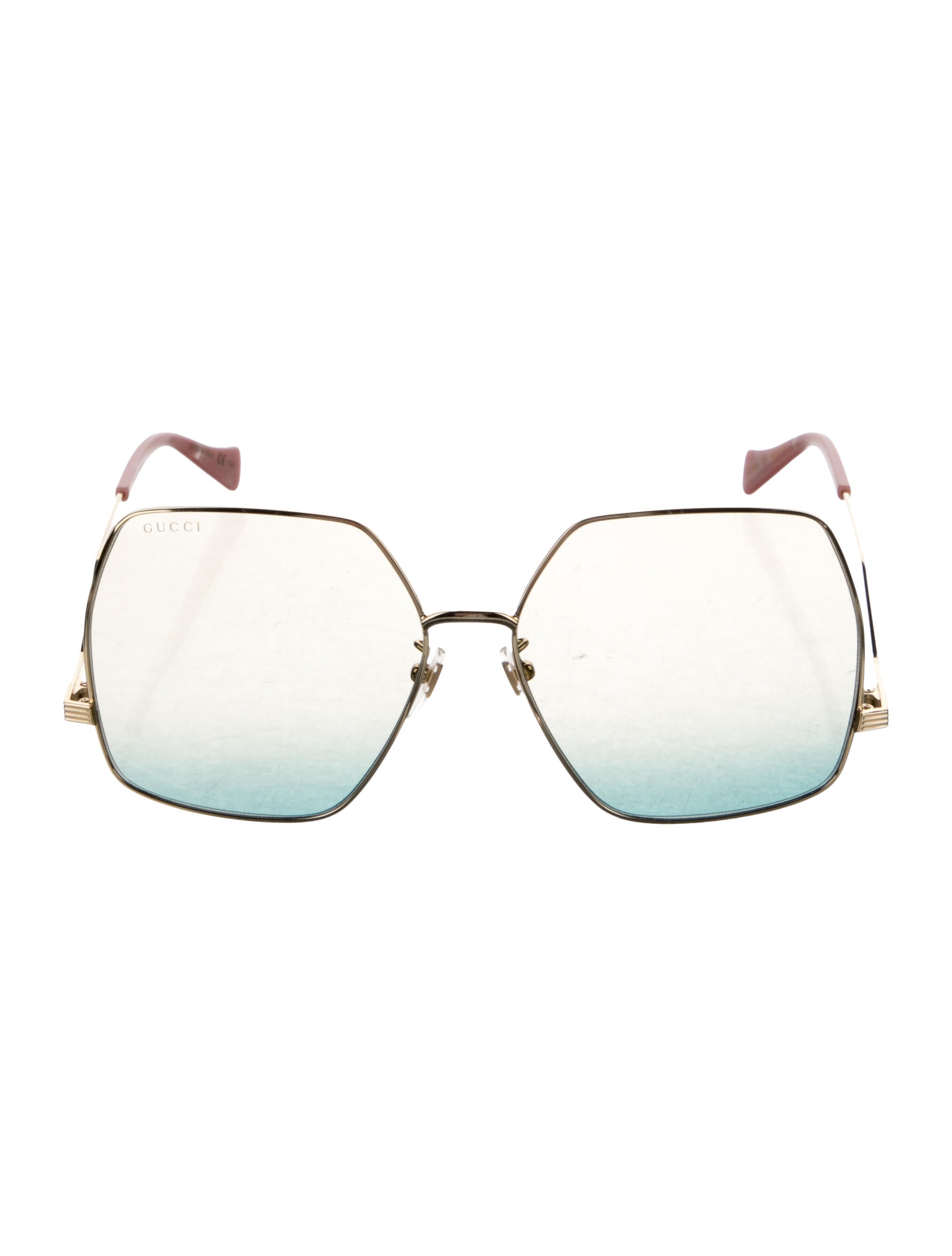 Gucci Oversize Gradient Sunglasses