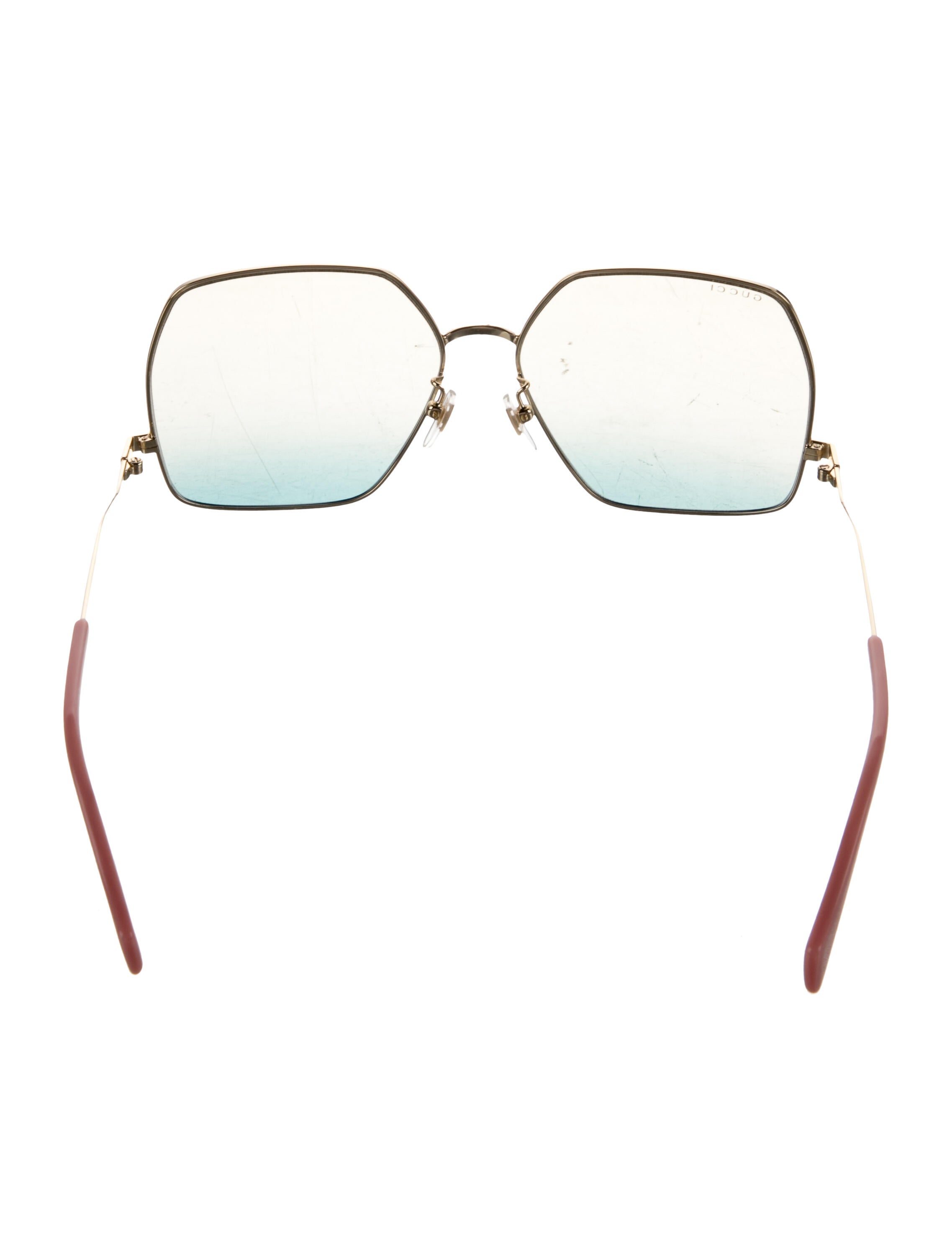 Gucci Oversize Gradient Sunglasses