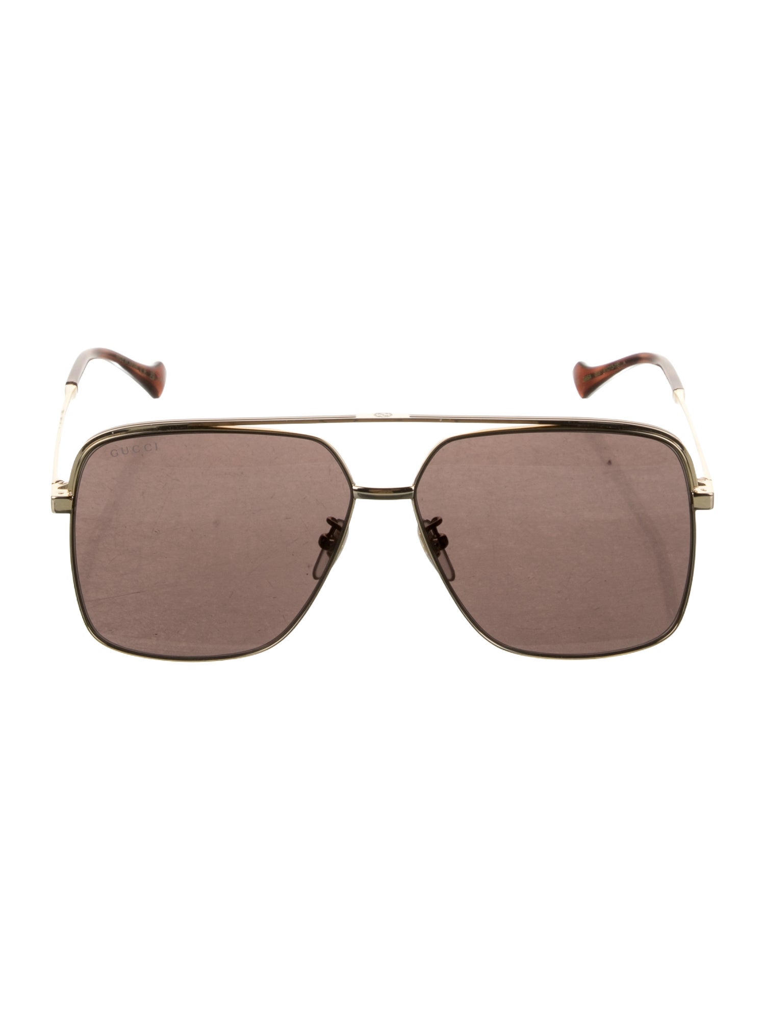Gucci Aviator Tinted Sunglasses