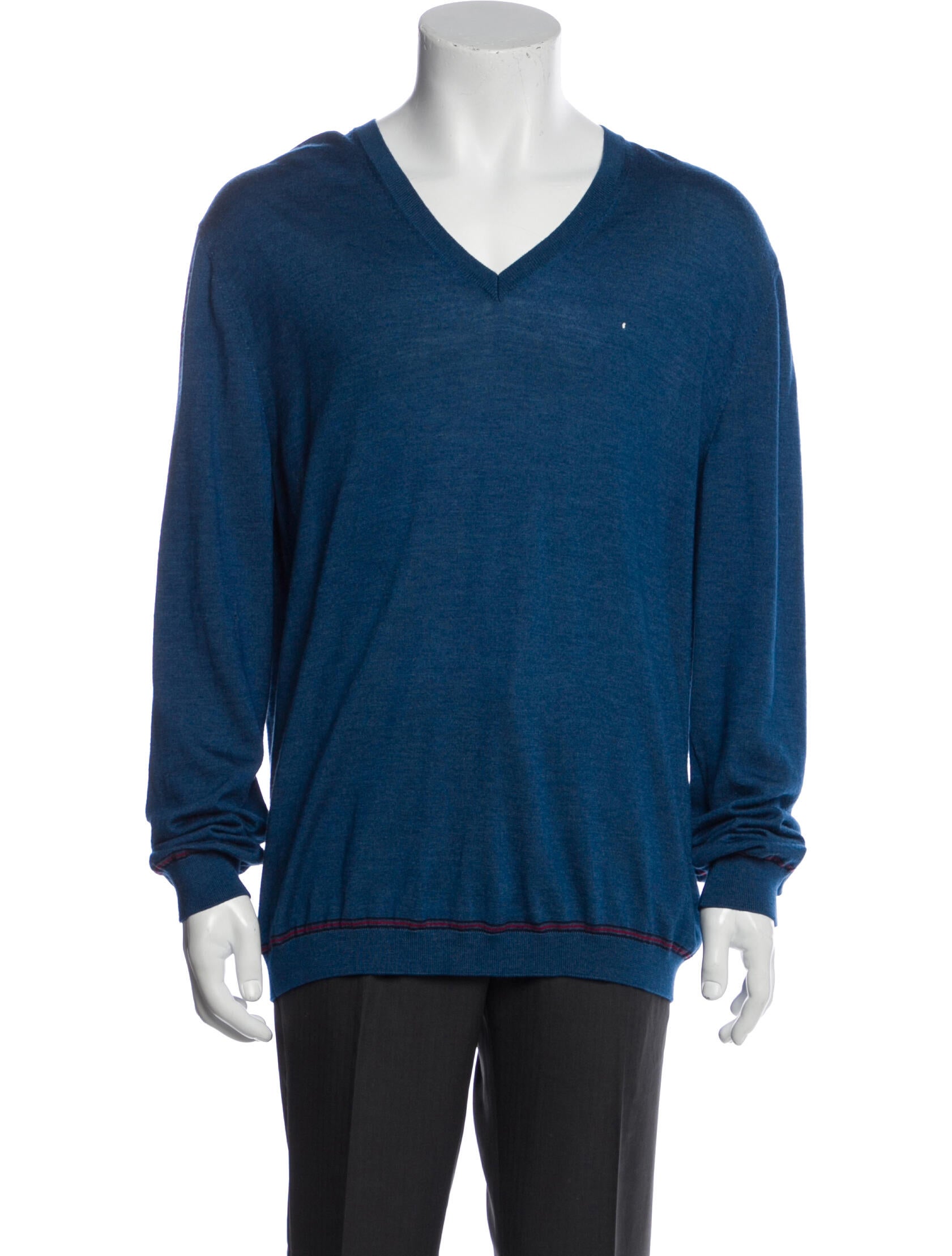 Gucci Wool V-Neck Pullover