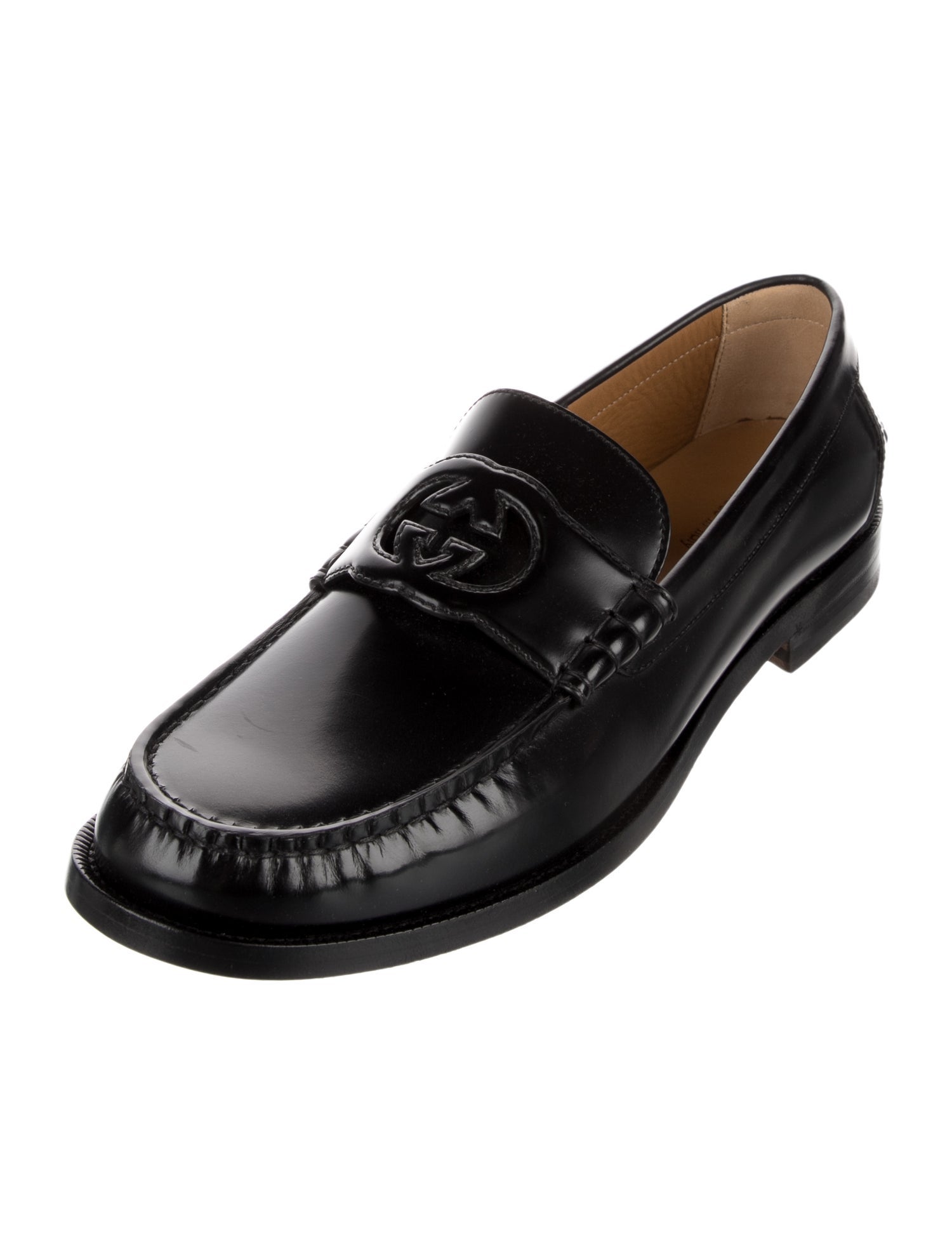 Gucci Leather Dress Loafers