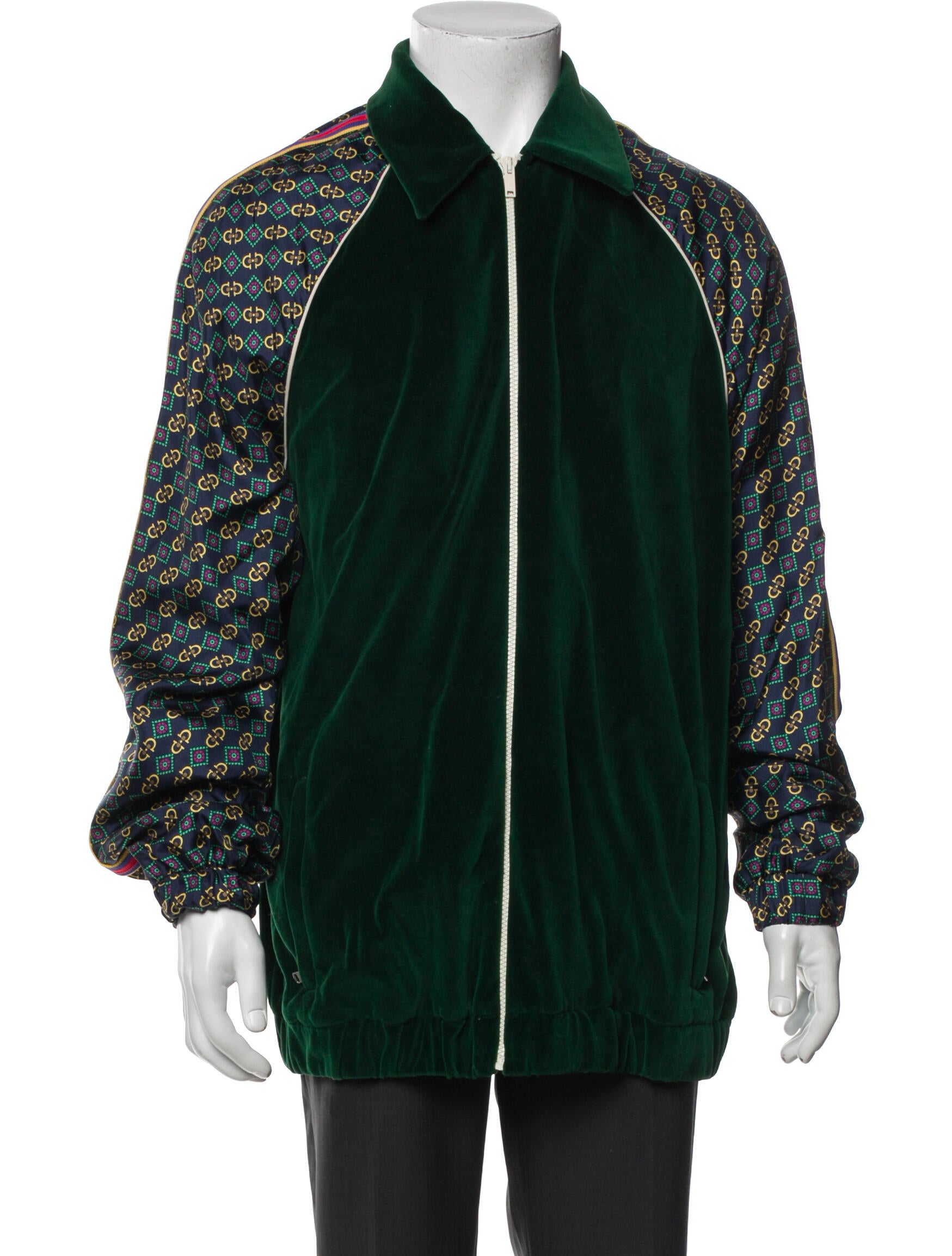 Gucci 2019 Web Accent Bomber Jacket w/ Tags