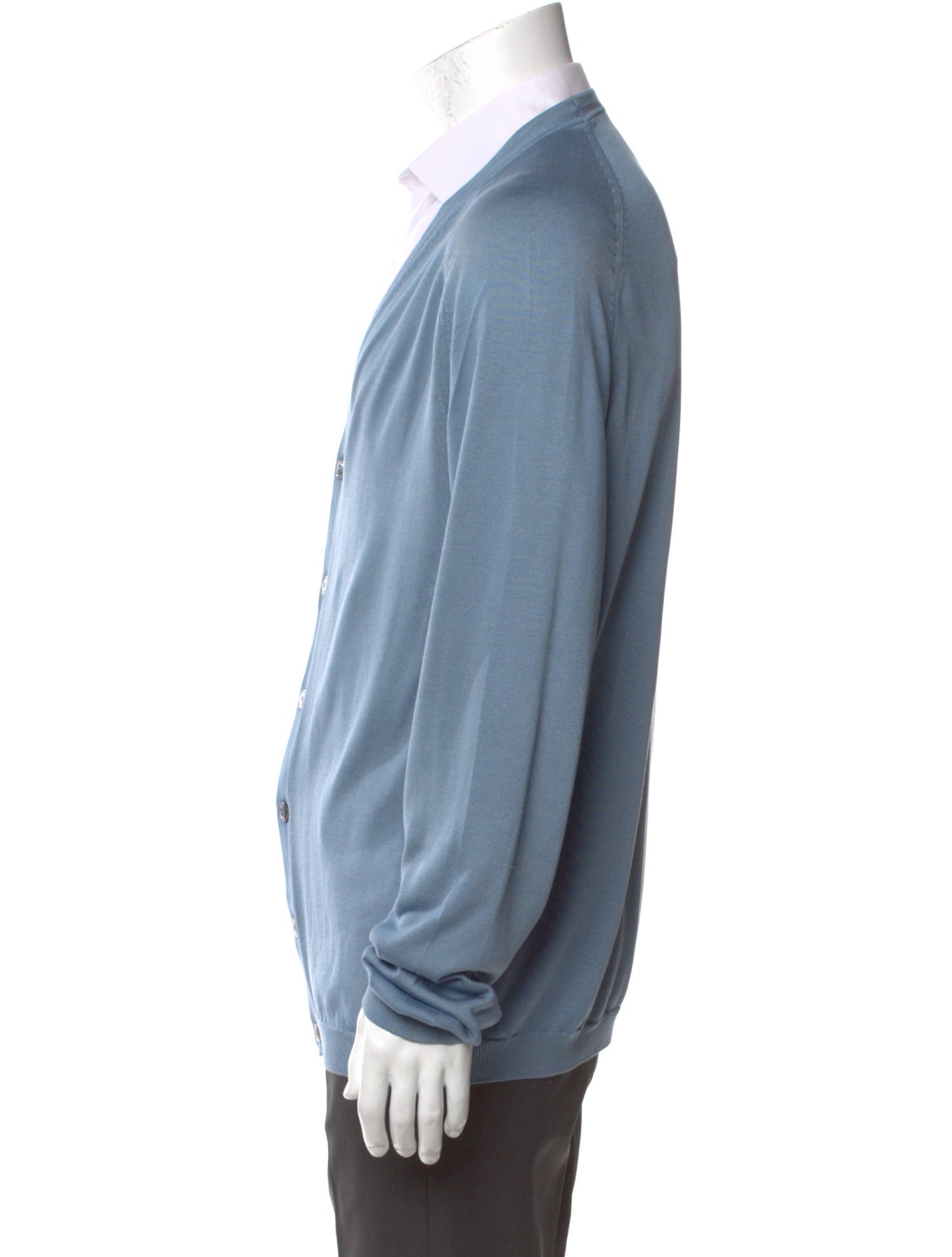 Gucci Silk V-Neck Cardigan