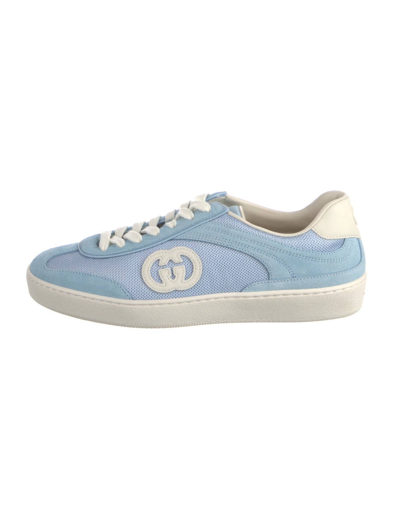 Gucci Interlocking G Logo Mesh Sneakers