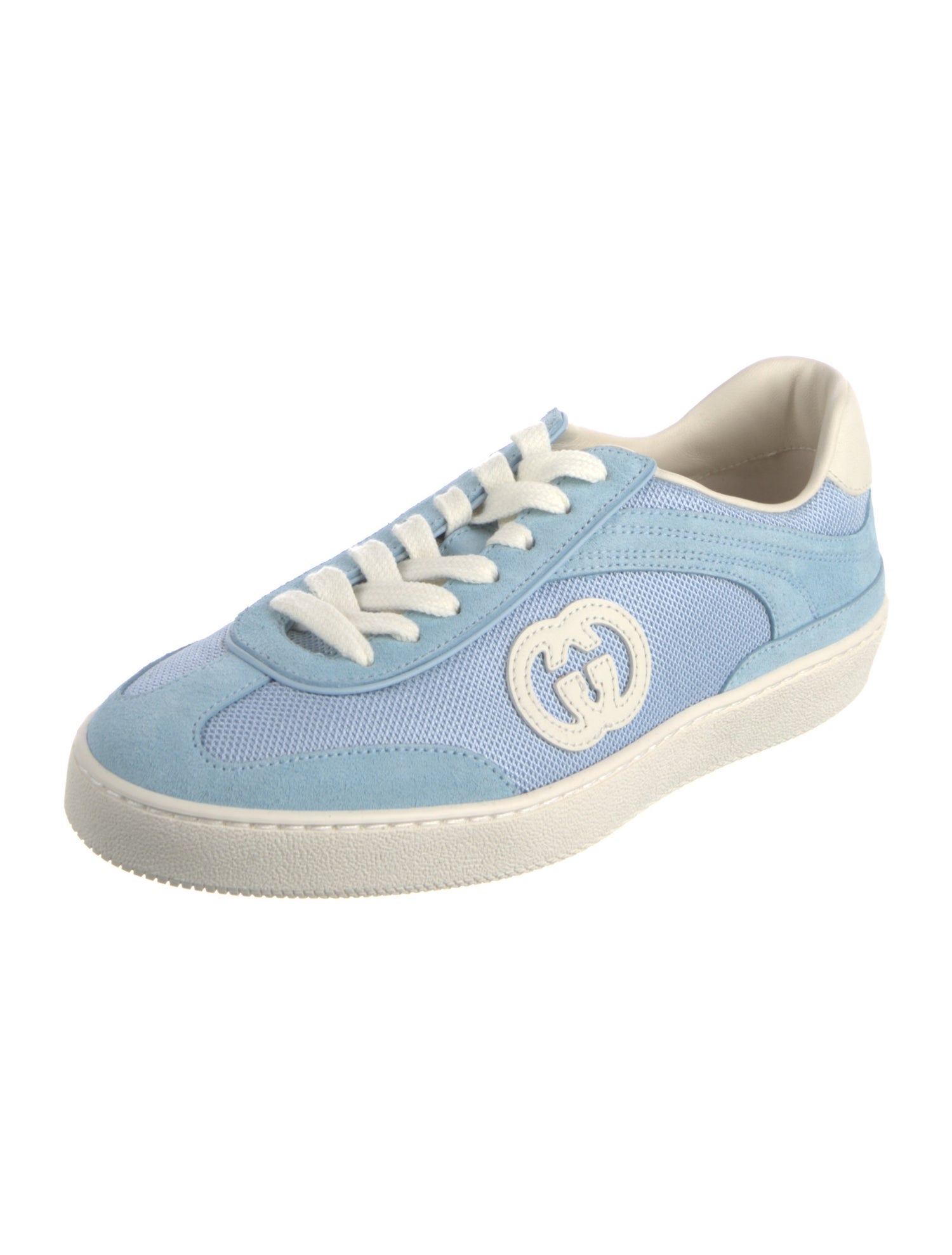 Gucci Interlocking G Logo Mesh Sneakers