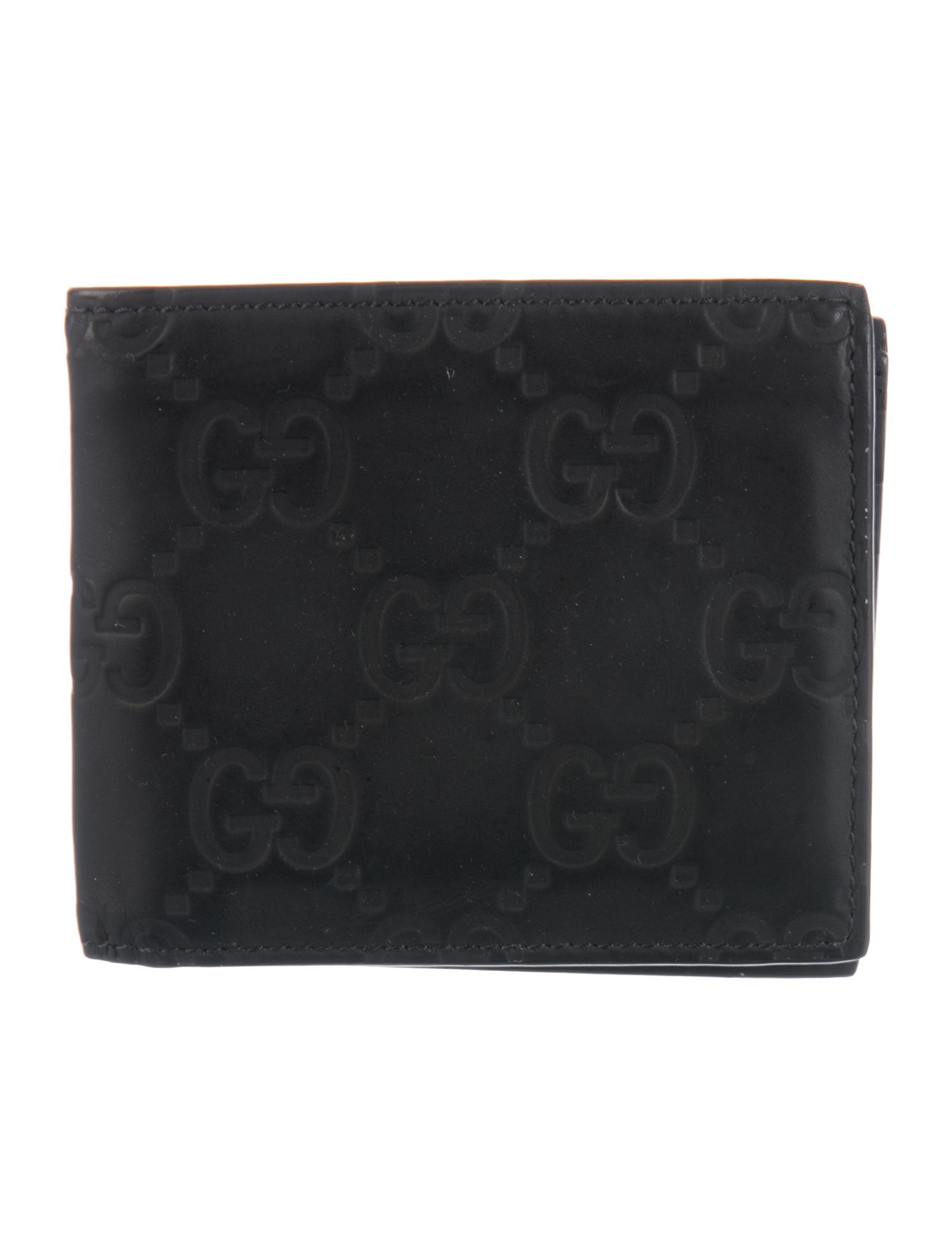 Gucci Leather Printed Bifold Wallet