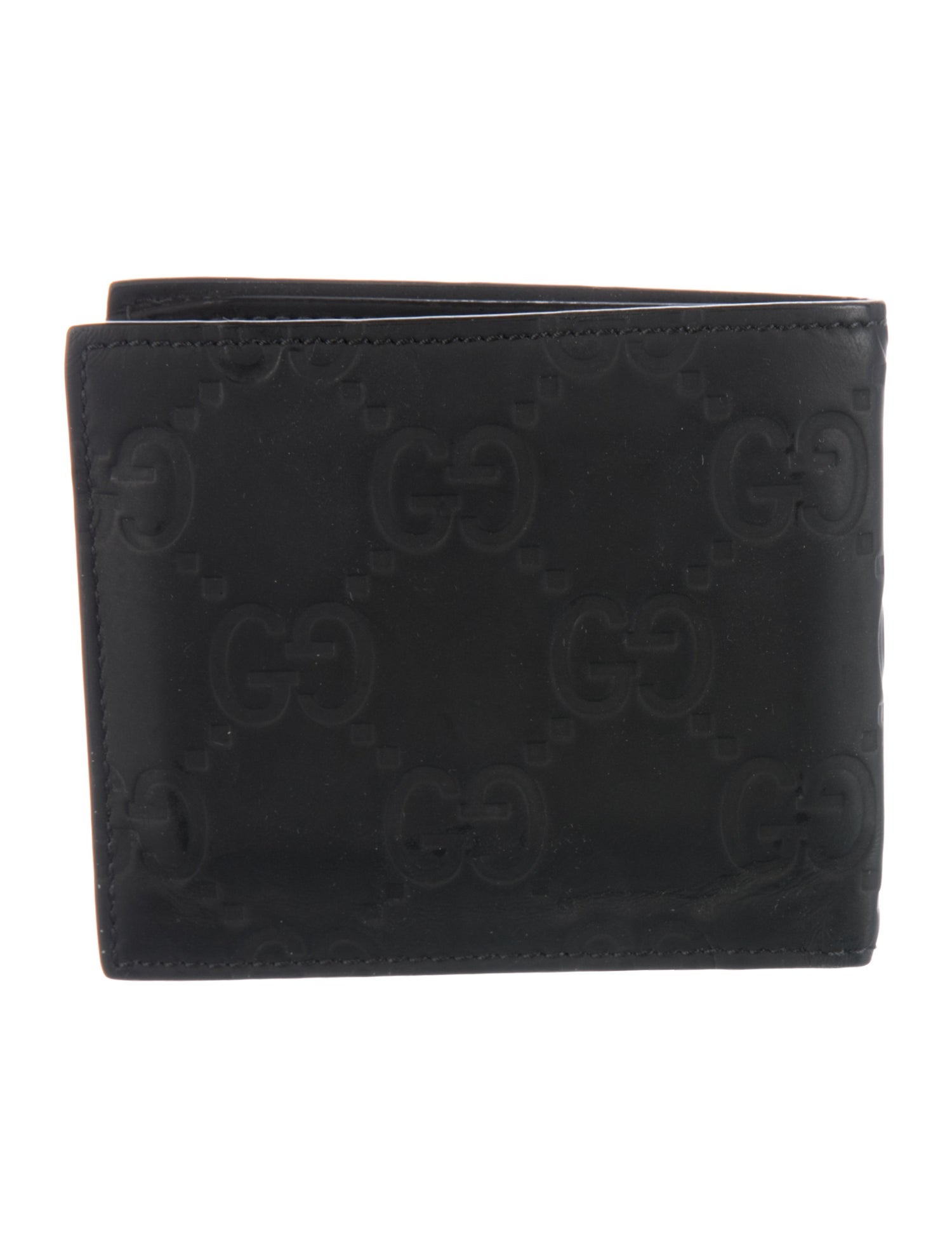 Gucci Leather Printed Bifold Wallet