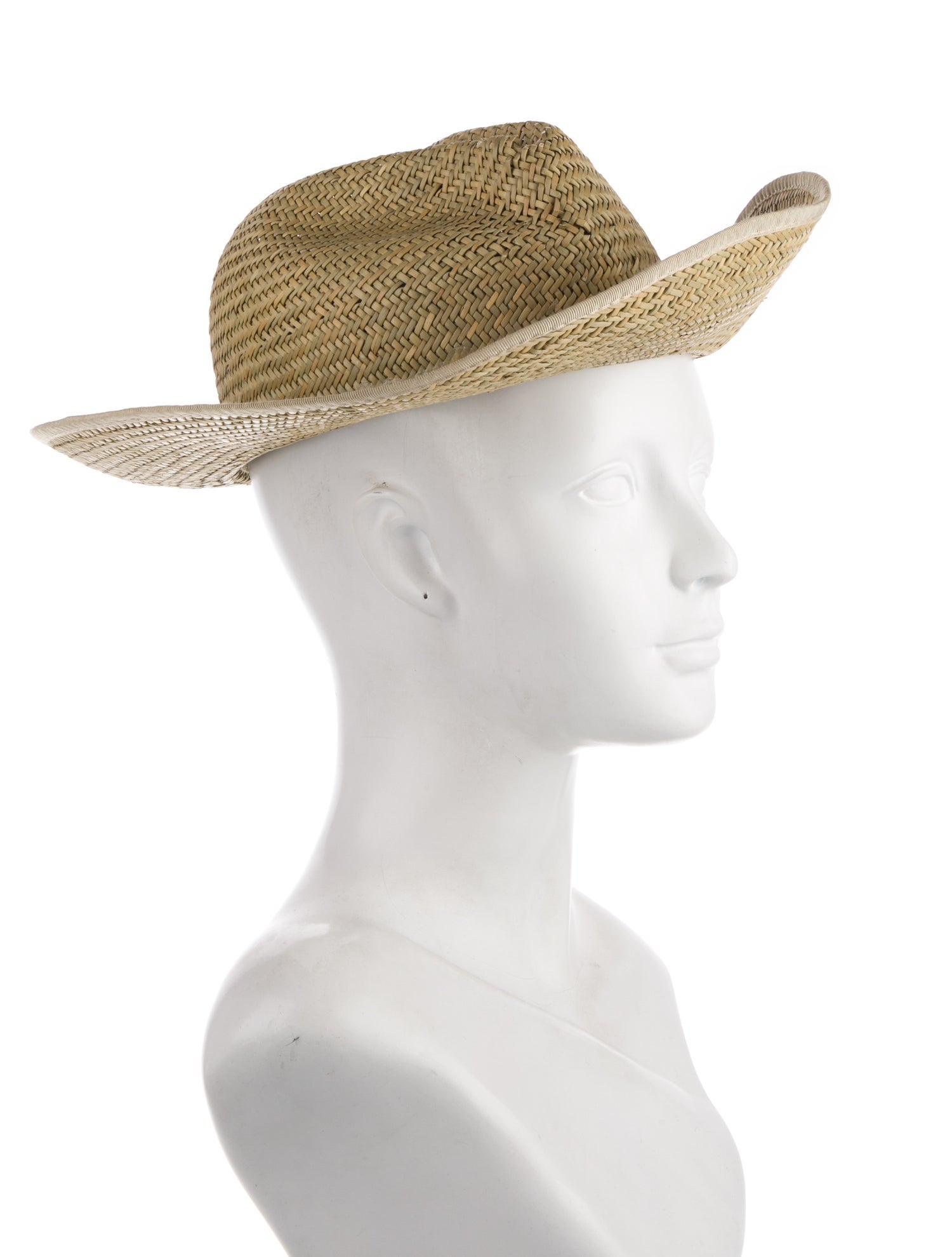 Gucci Gucci Women's Raffia Wide-Brim Straw Hat