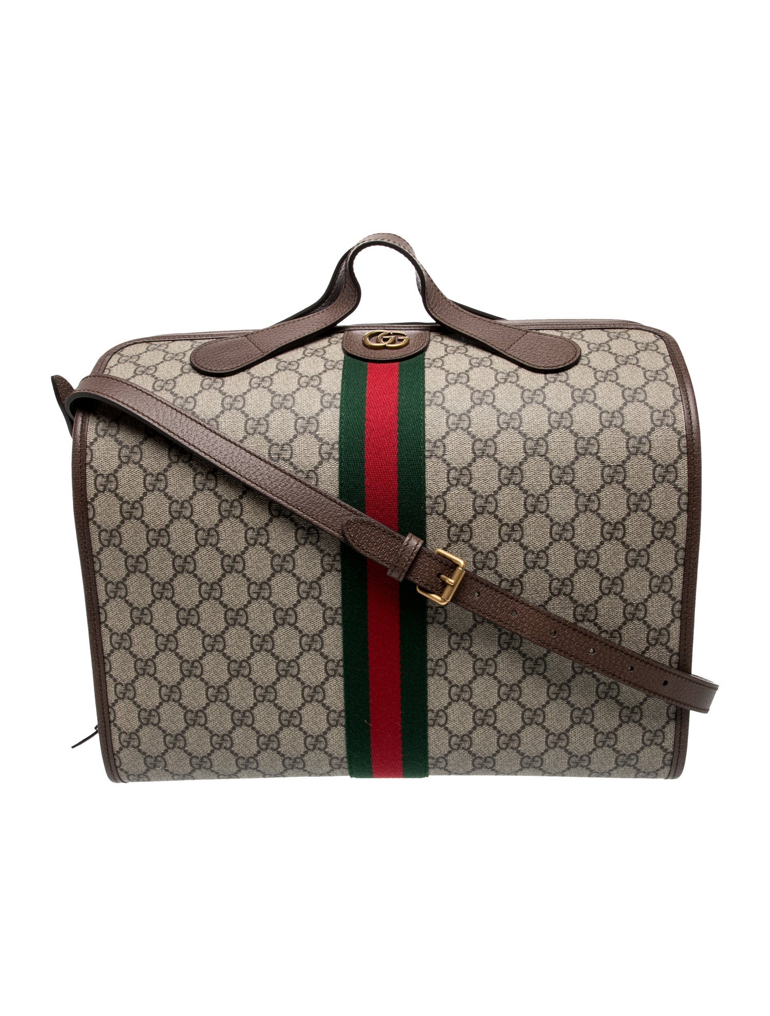 Gucci Gucci Medium GG Supreme Ophidia Carry-On Duffle Bag w/Tags