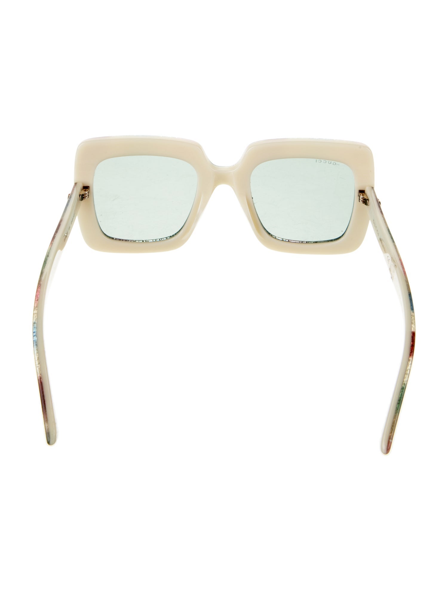 Gucci Square Mirrored Sunglasses