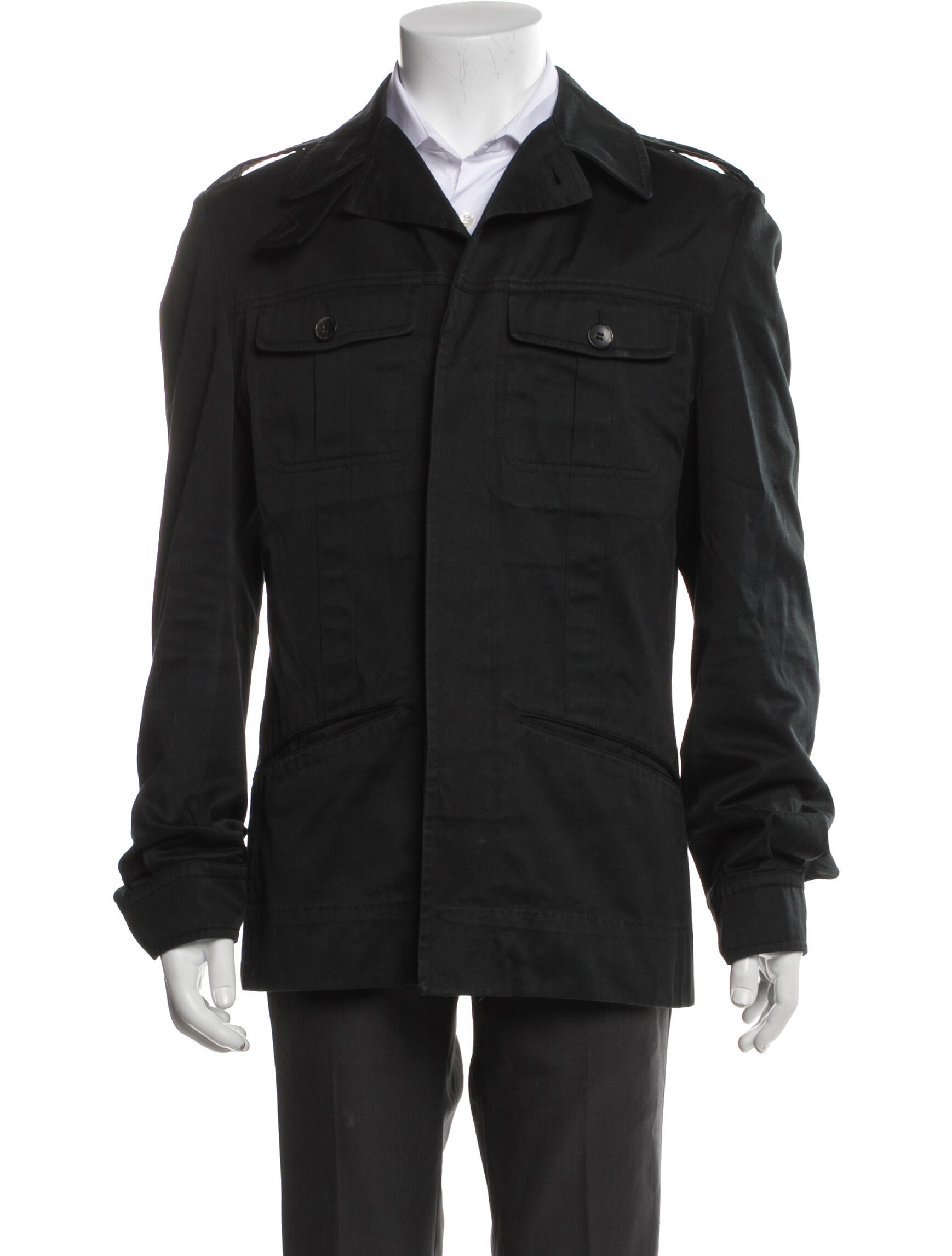 Gucci Web Accent Utility Jacket