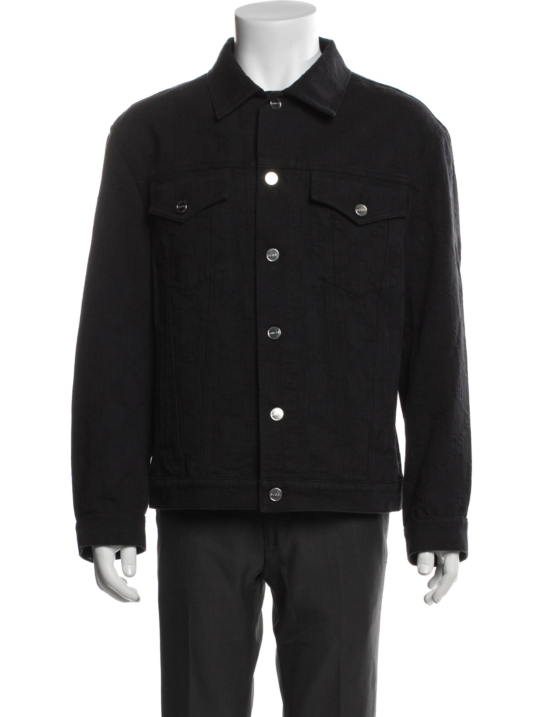 Gucci GG Logo Trucker Jacket