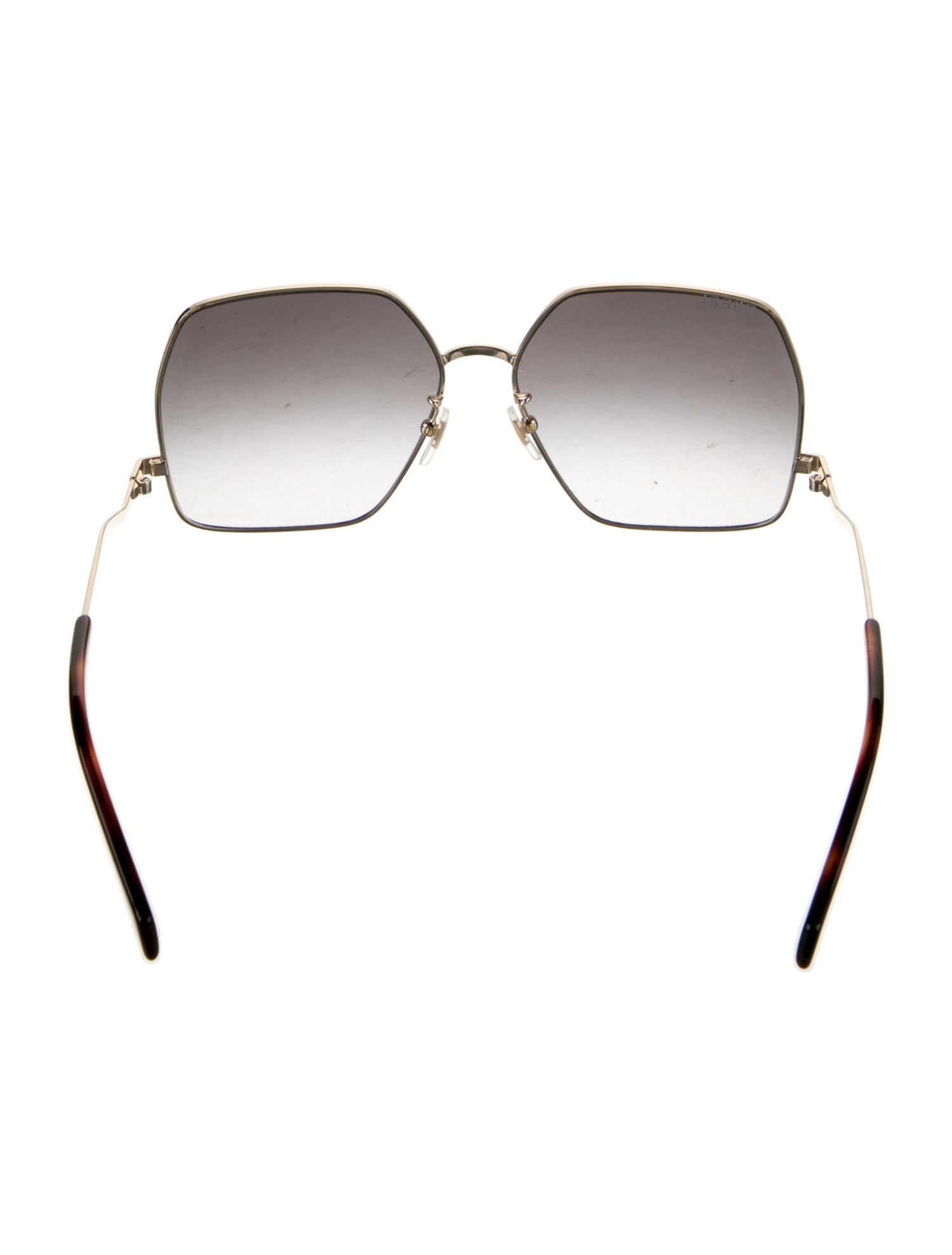 Gucci Oversize Gradient Sunglasses