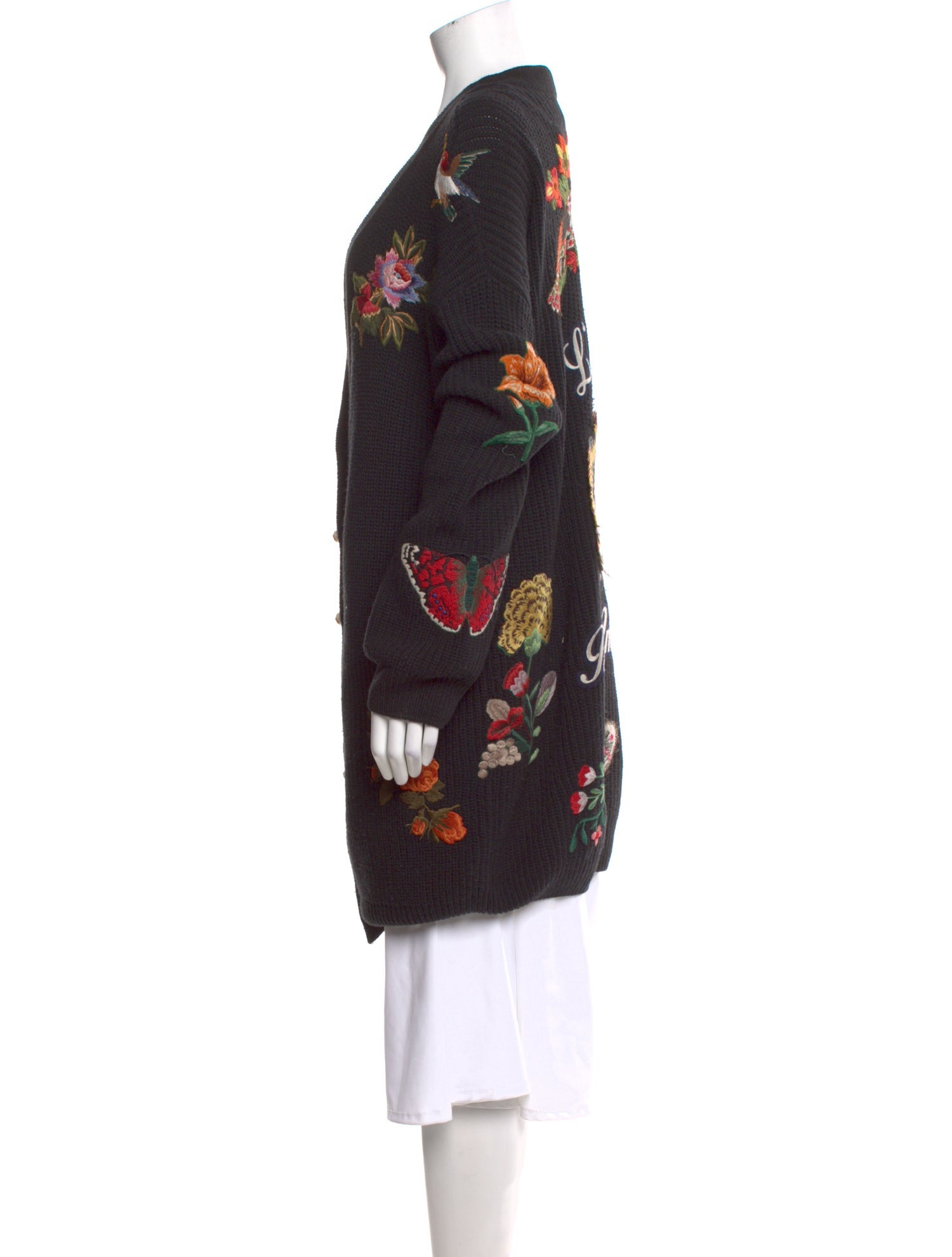 Gucci Wool Graphic Print Sweater