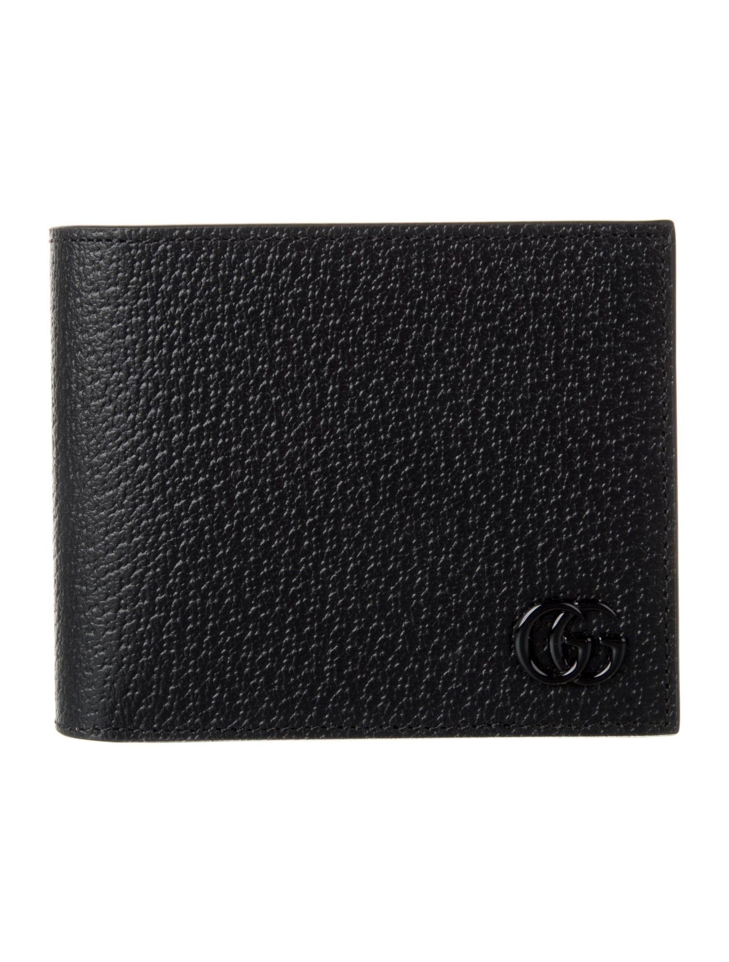 Gucci Double G Logo Leather Wallet