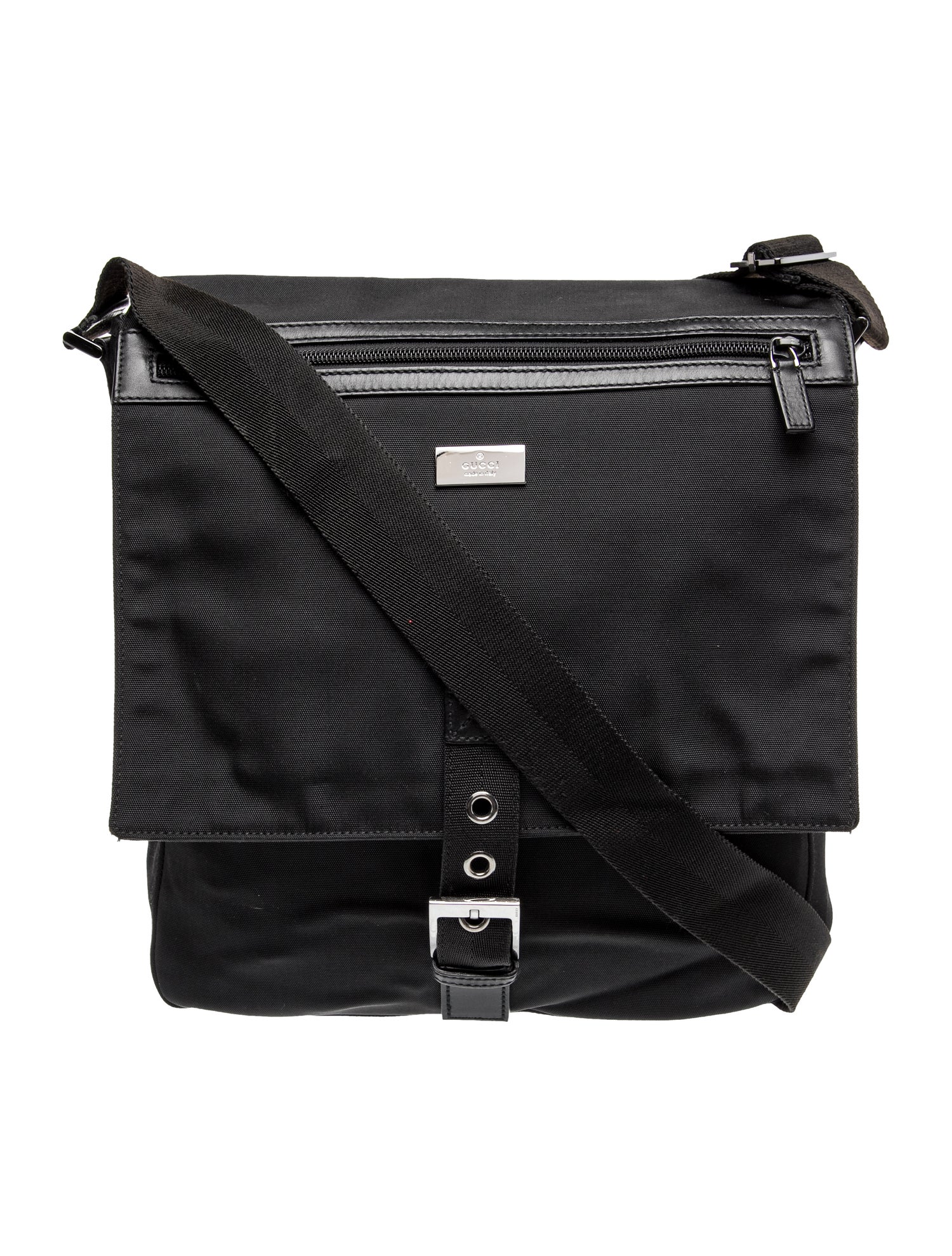 Gucci Nylon Messenger Bag
