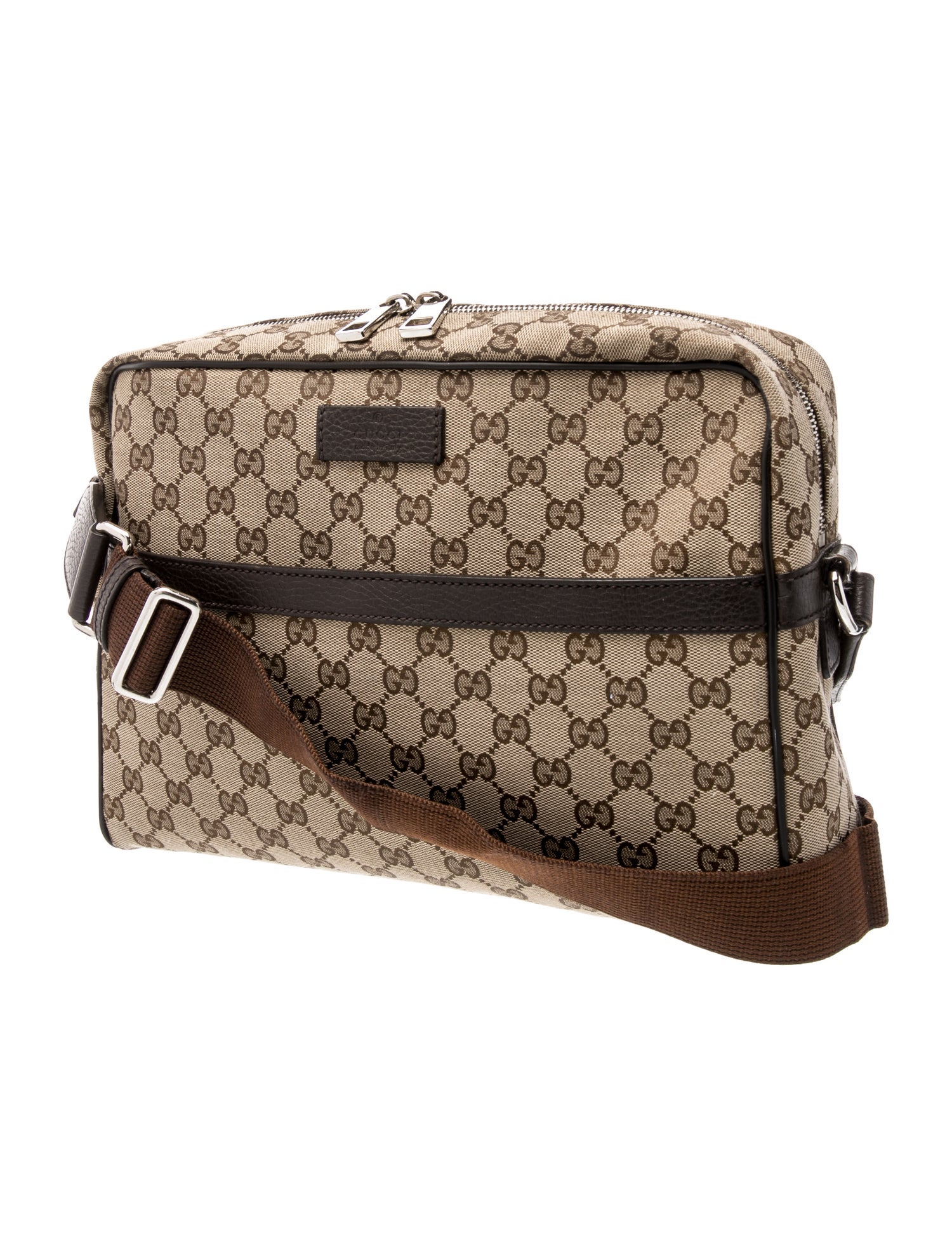 Gucci GG Canvas Messenger Bag