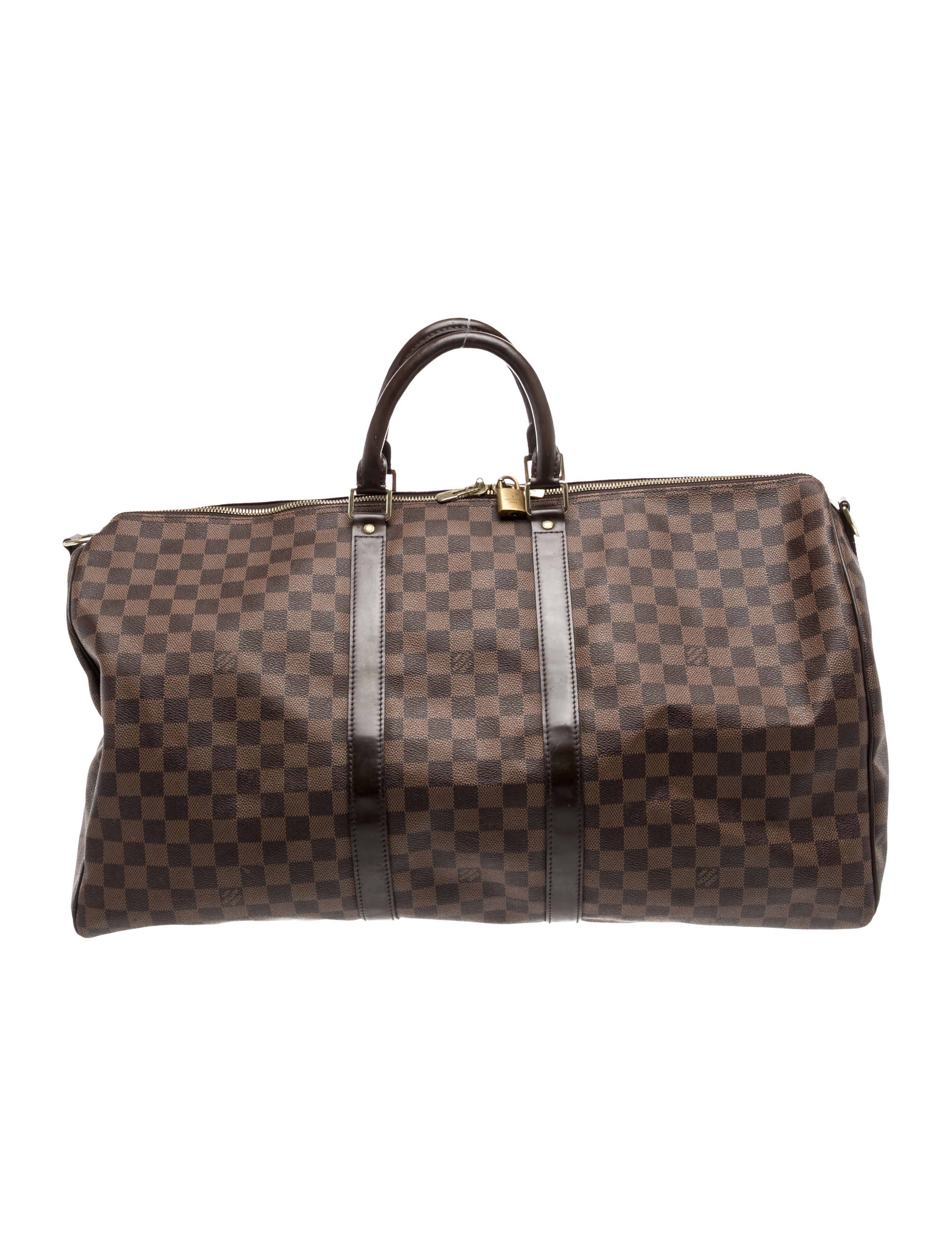 Louis Vuitton Damier Ebene Weekender Bag 55