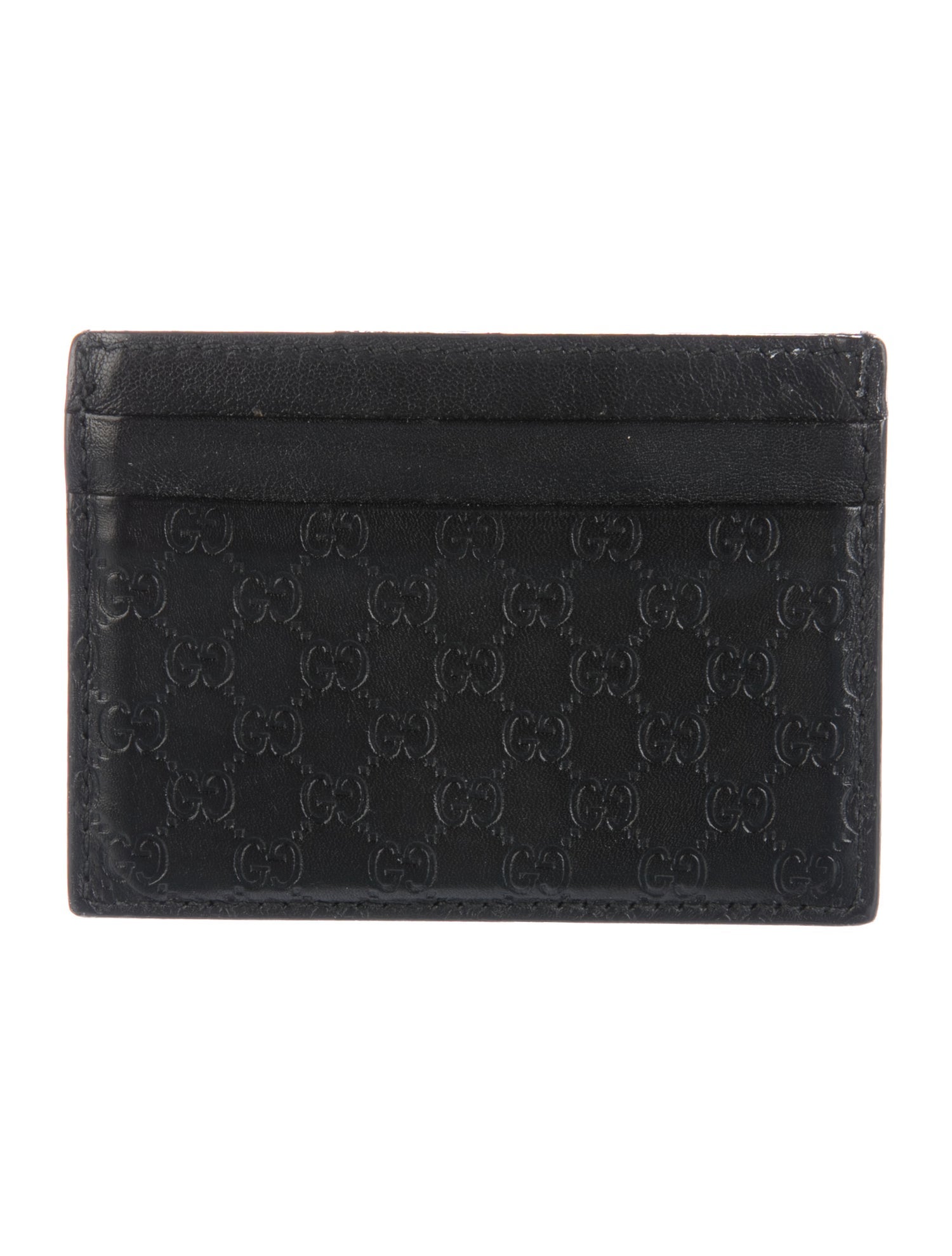 Gucci Microguccissima Pattern Leather Card Holder