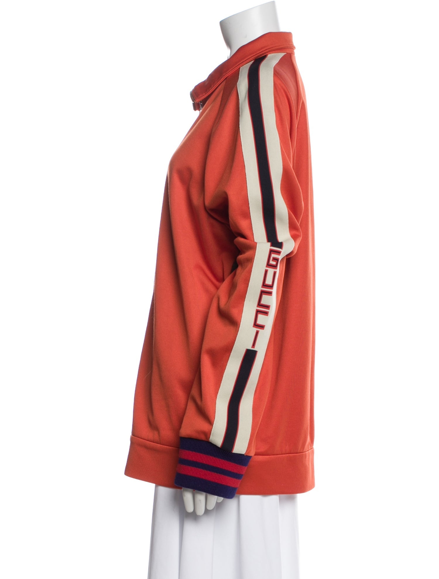 Gucci Sylvie Web Accent Bomber Jacket