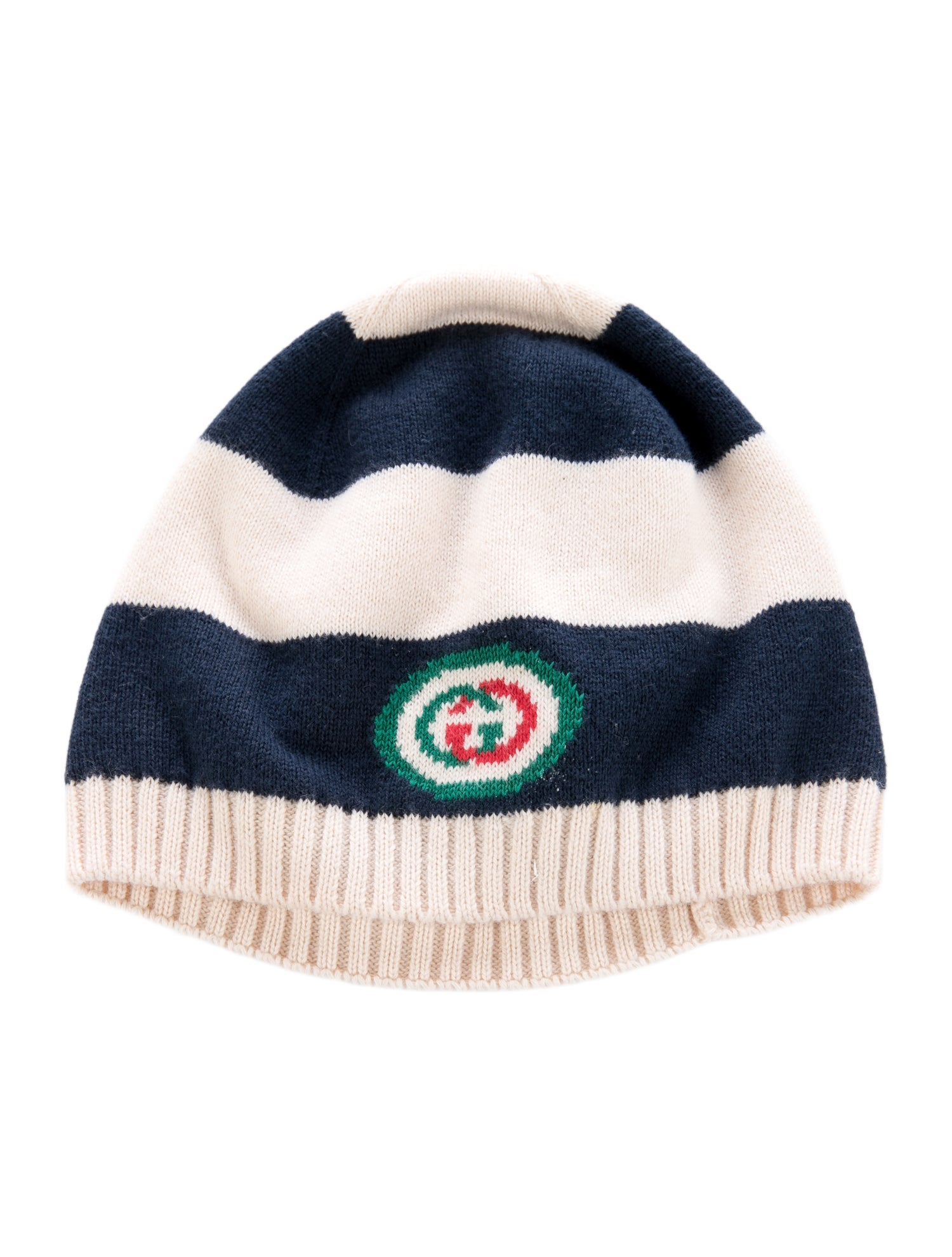 Gucci Infant Boys' Striped Cotton Beanie
