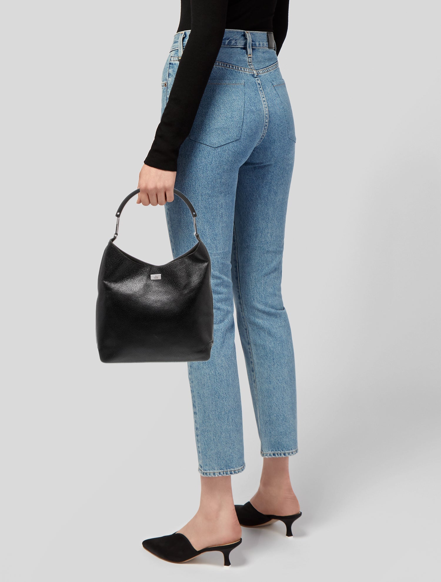 Gucci Leather Top Handle Bag