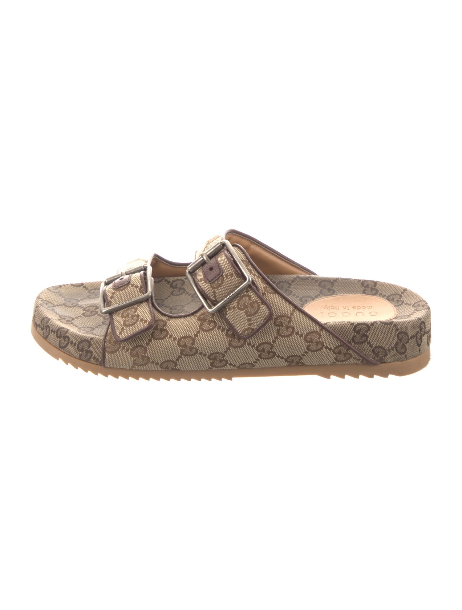 Gucci GG Canvas Canvas Slides