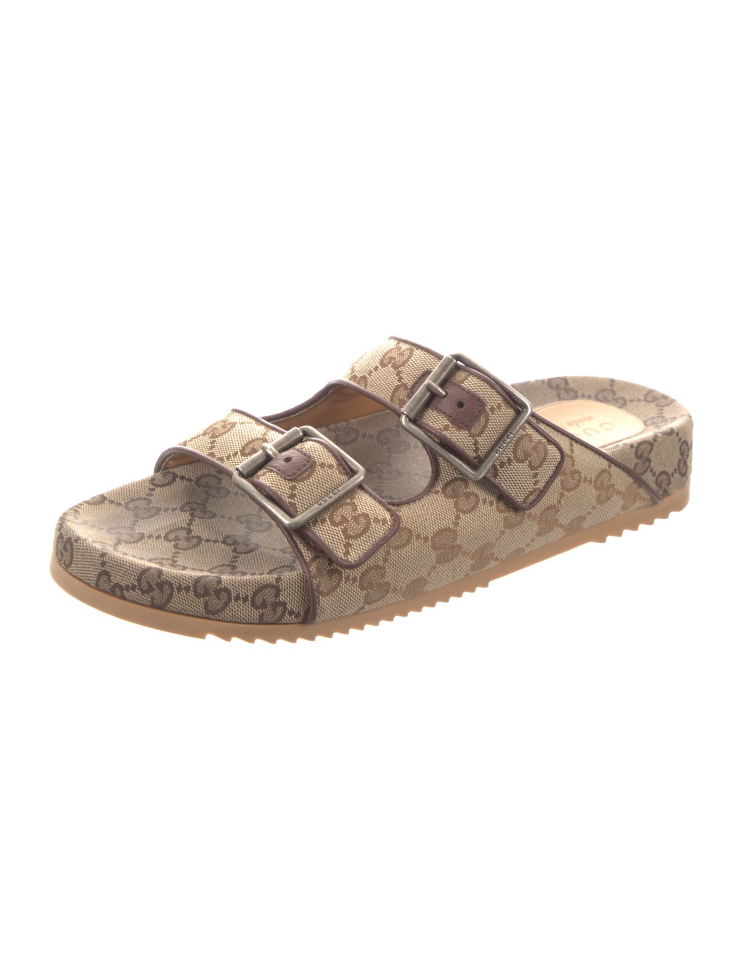 Gucci GG Canvas Canvas Slides