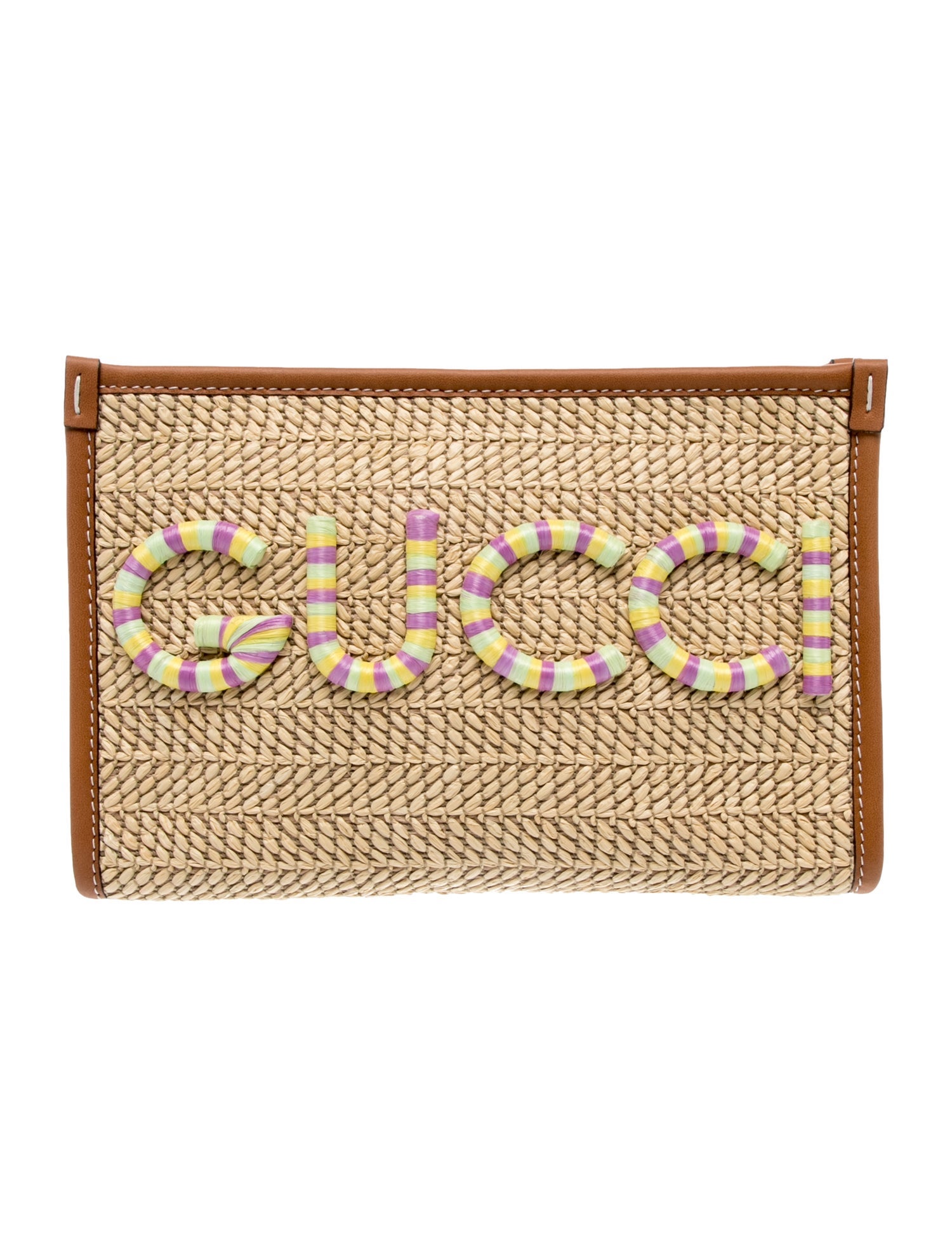 Gucci Raffia Clutch 2024