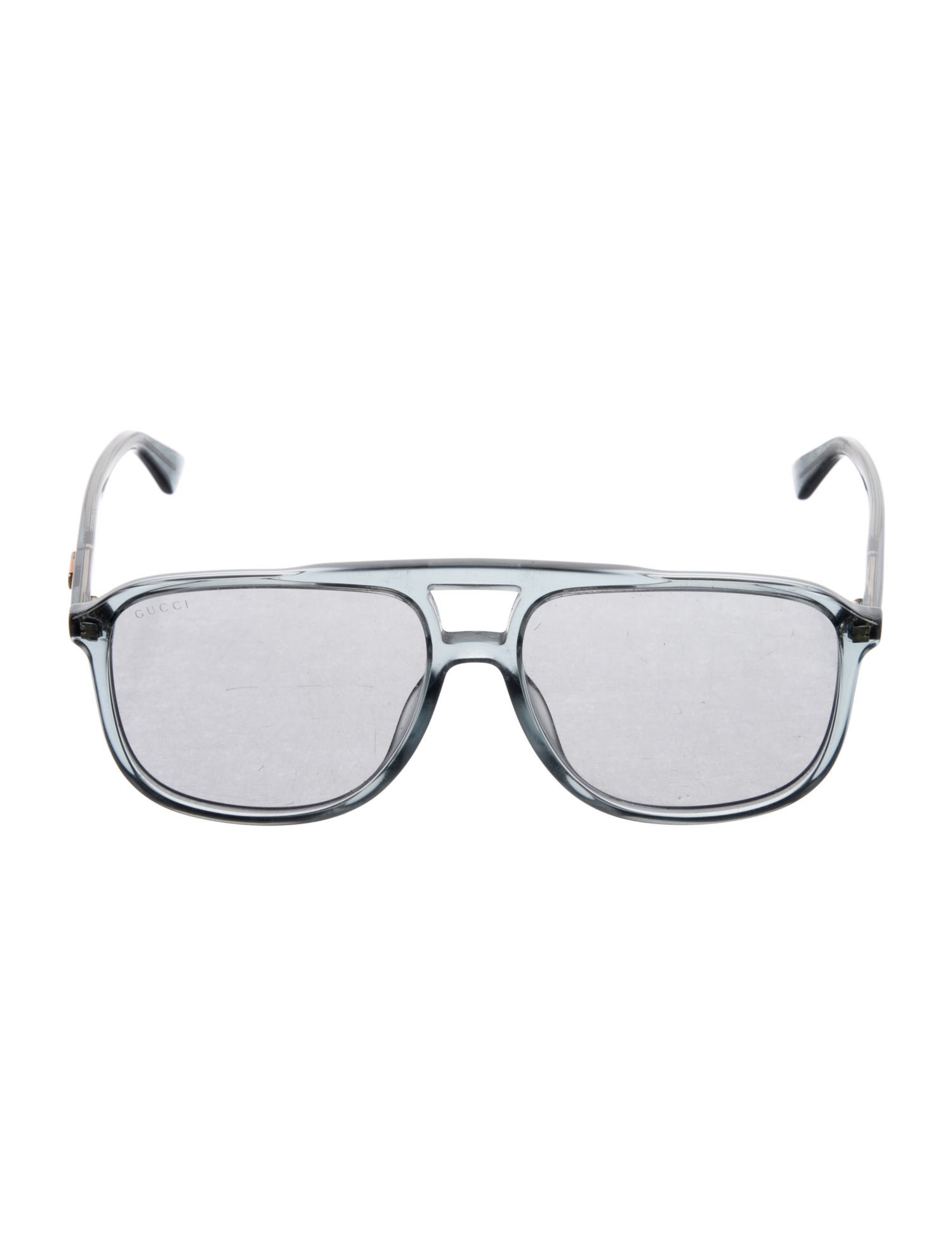 Gucci Square Mirrored Sunglasses