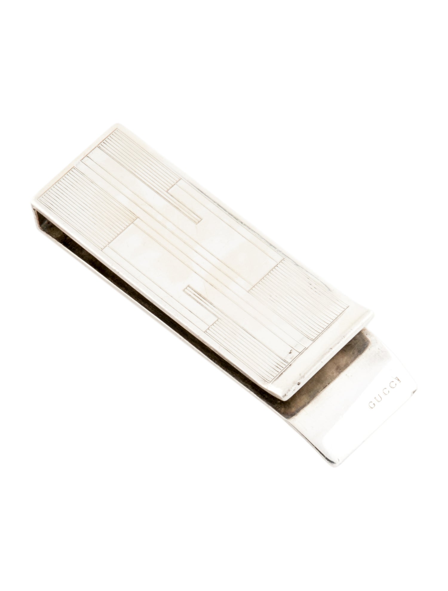 Gucci Mens' Metal Money Clip