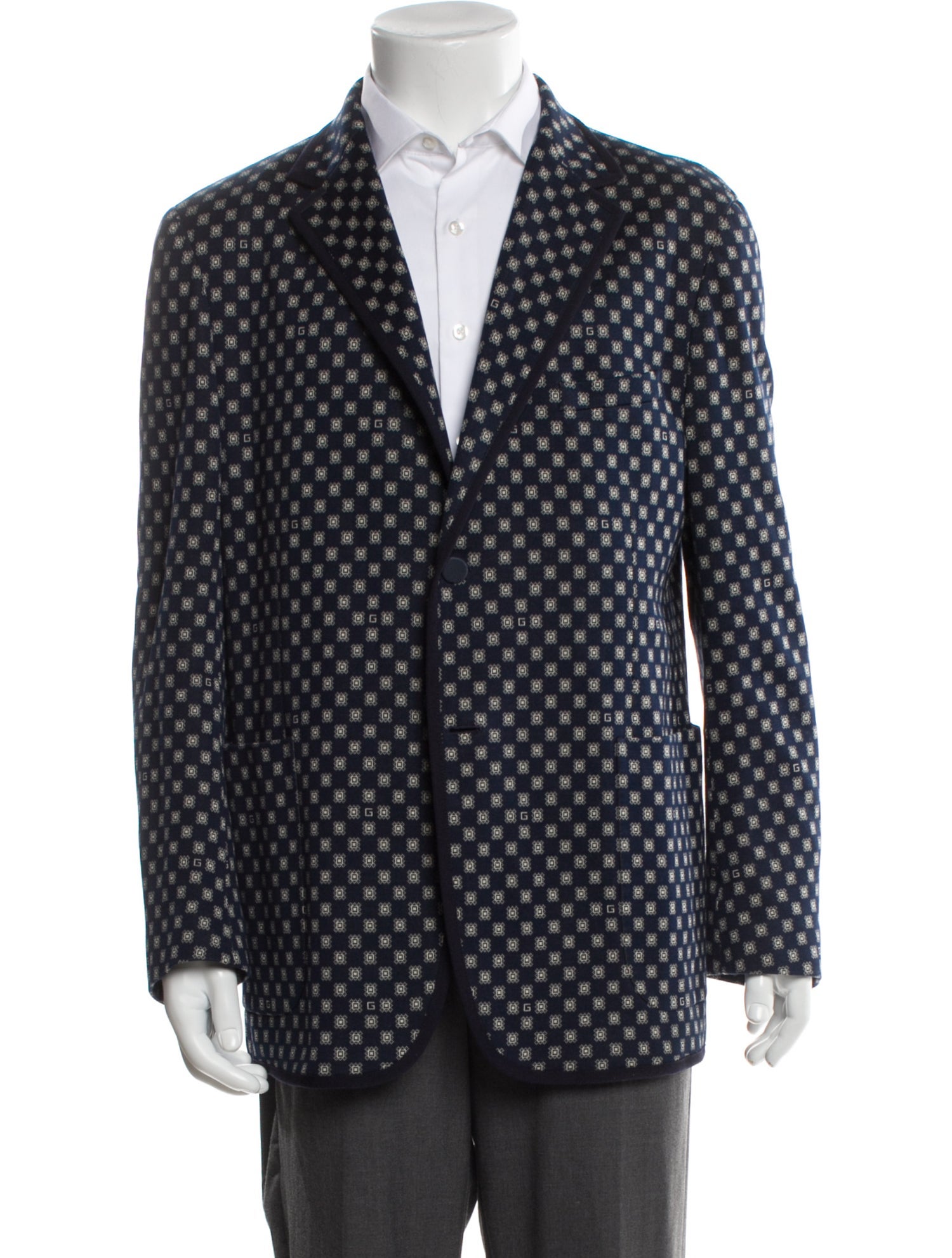 Gucci Plaid Print Jacket