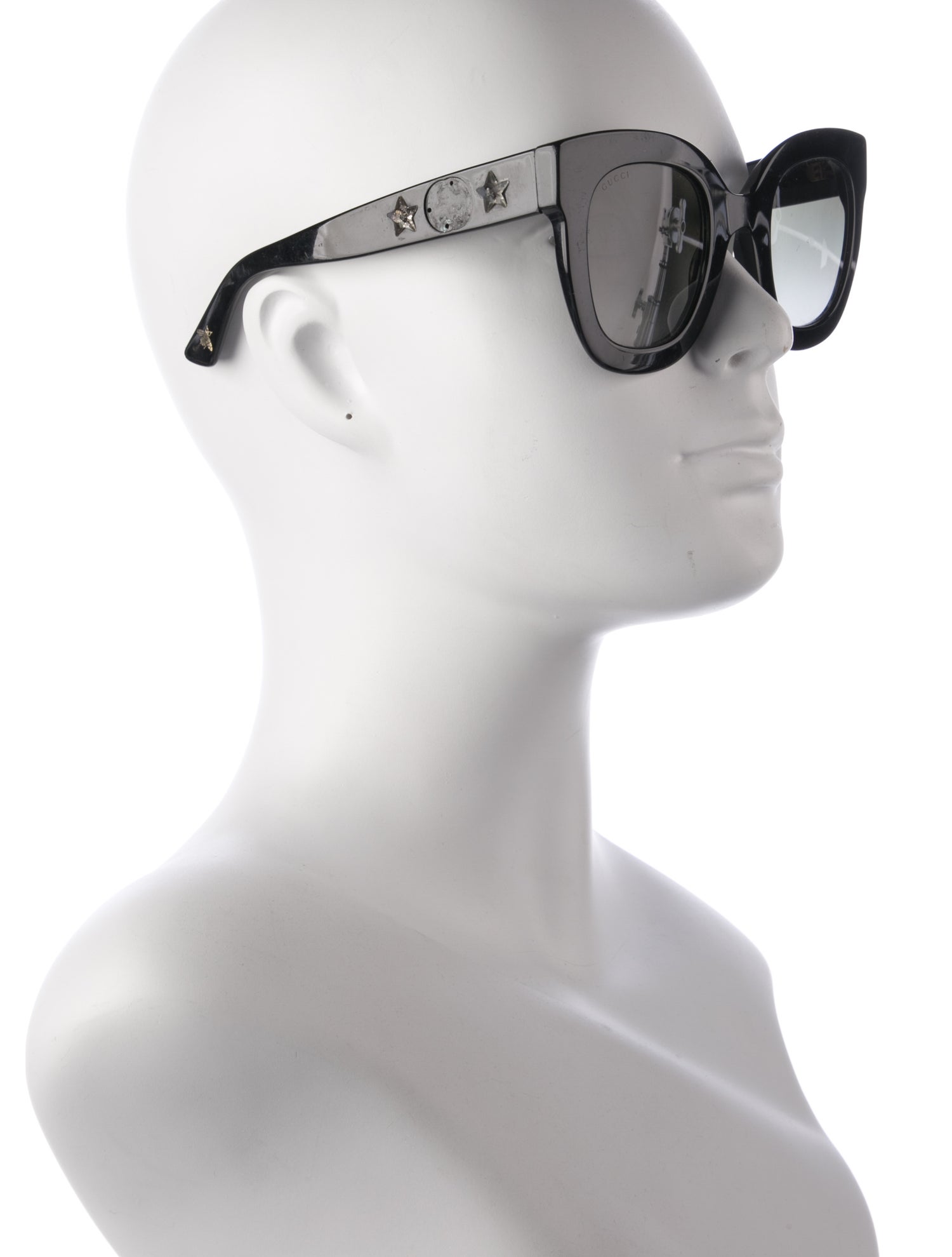 Gucci Interlocking G Logo Cat-Eye Sunglasses