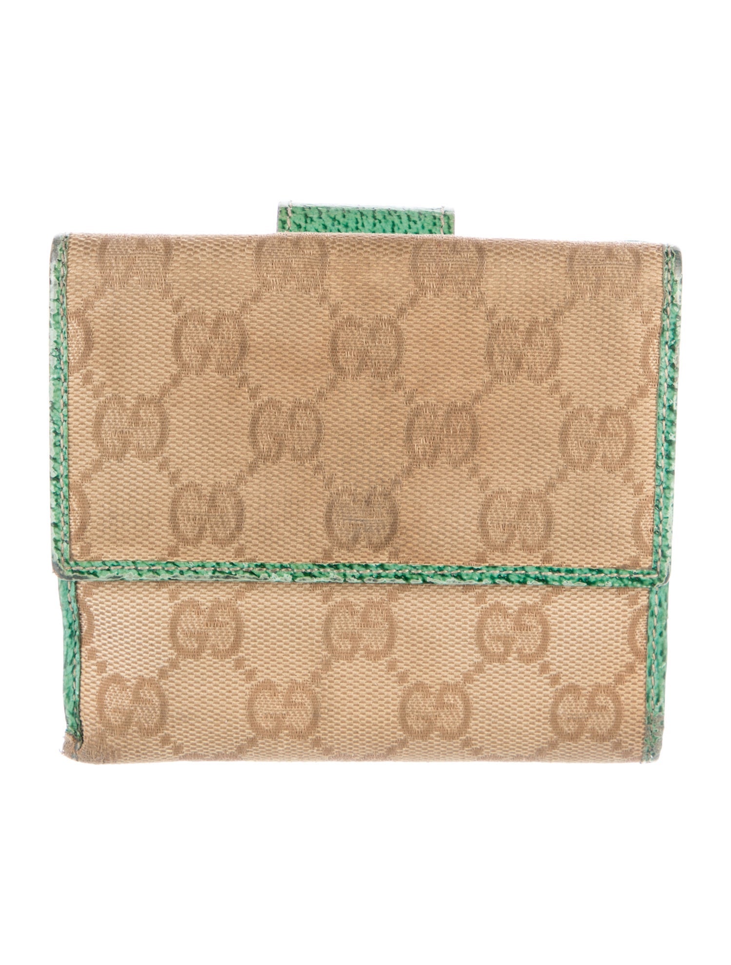 Gucci GG Canvas Canvas Compact Wallet
