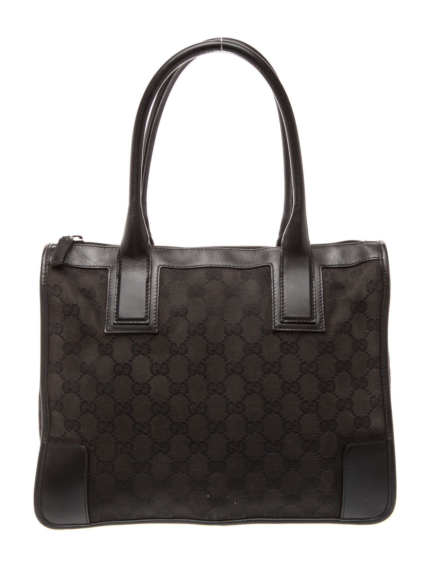 Gucci GG Canvas Top Handle Bag Vintage