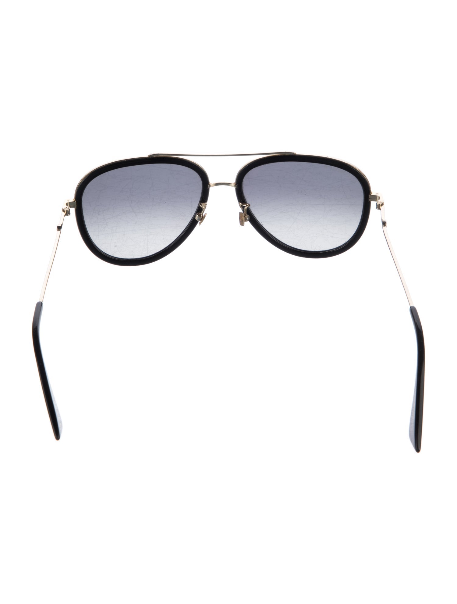 Gucci Bee Accent Aviator Sunglasses