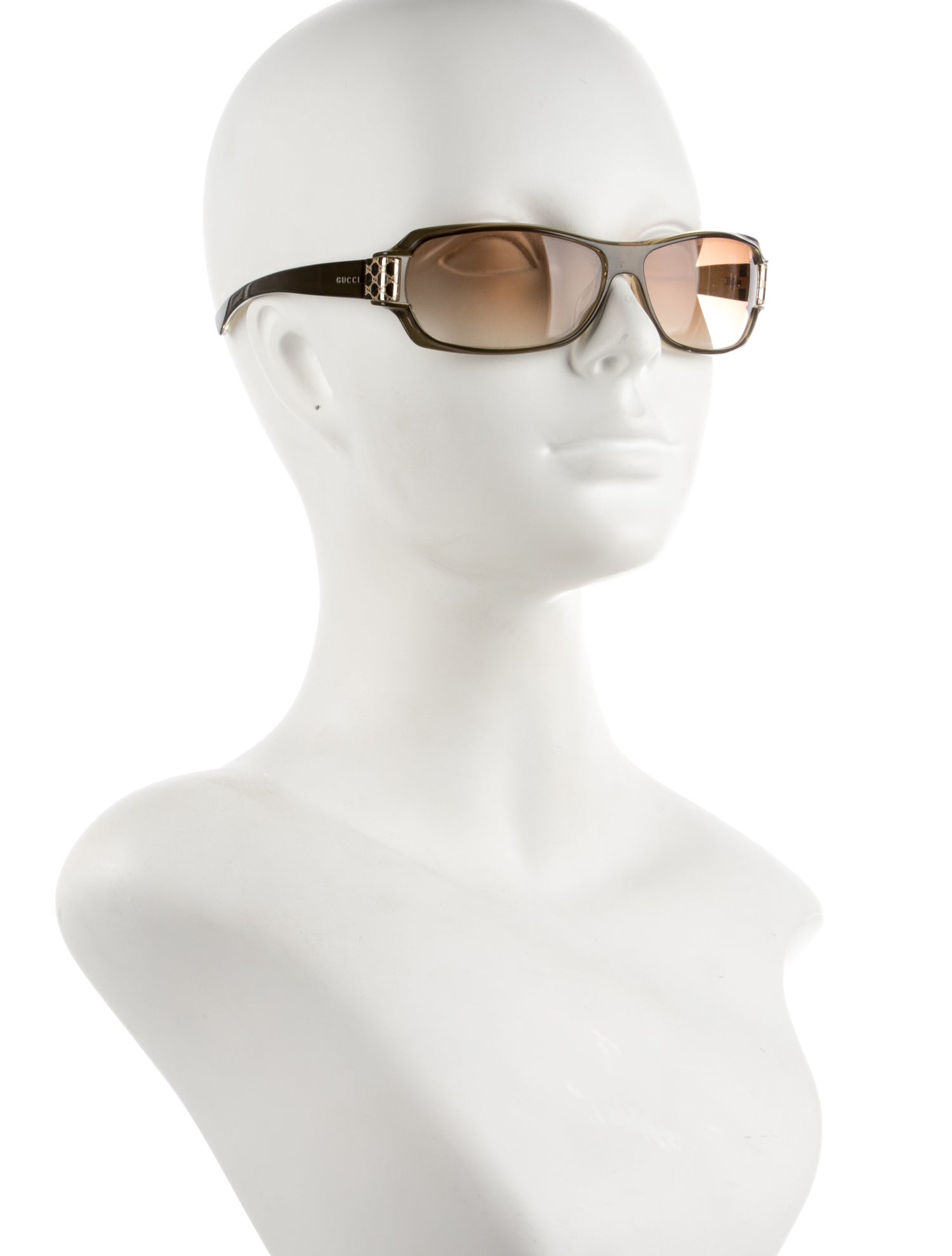 Gucci Square Gradient Sunglasses