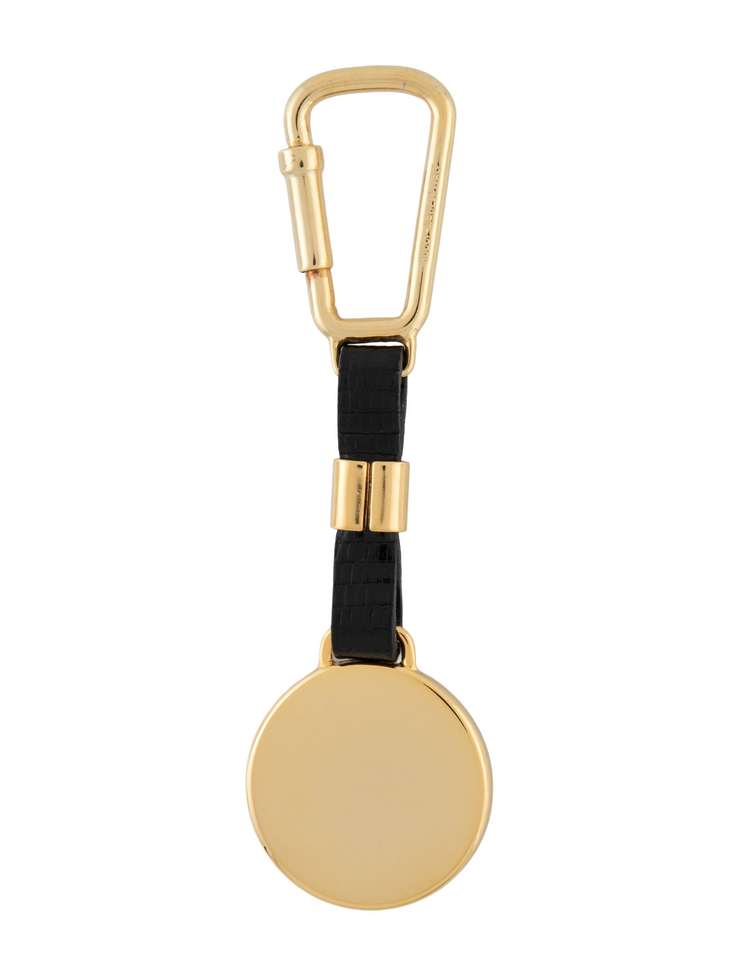 Gucci Embossed Leather Keychain