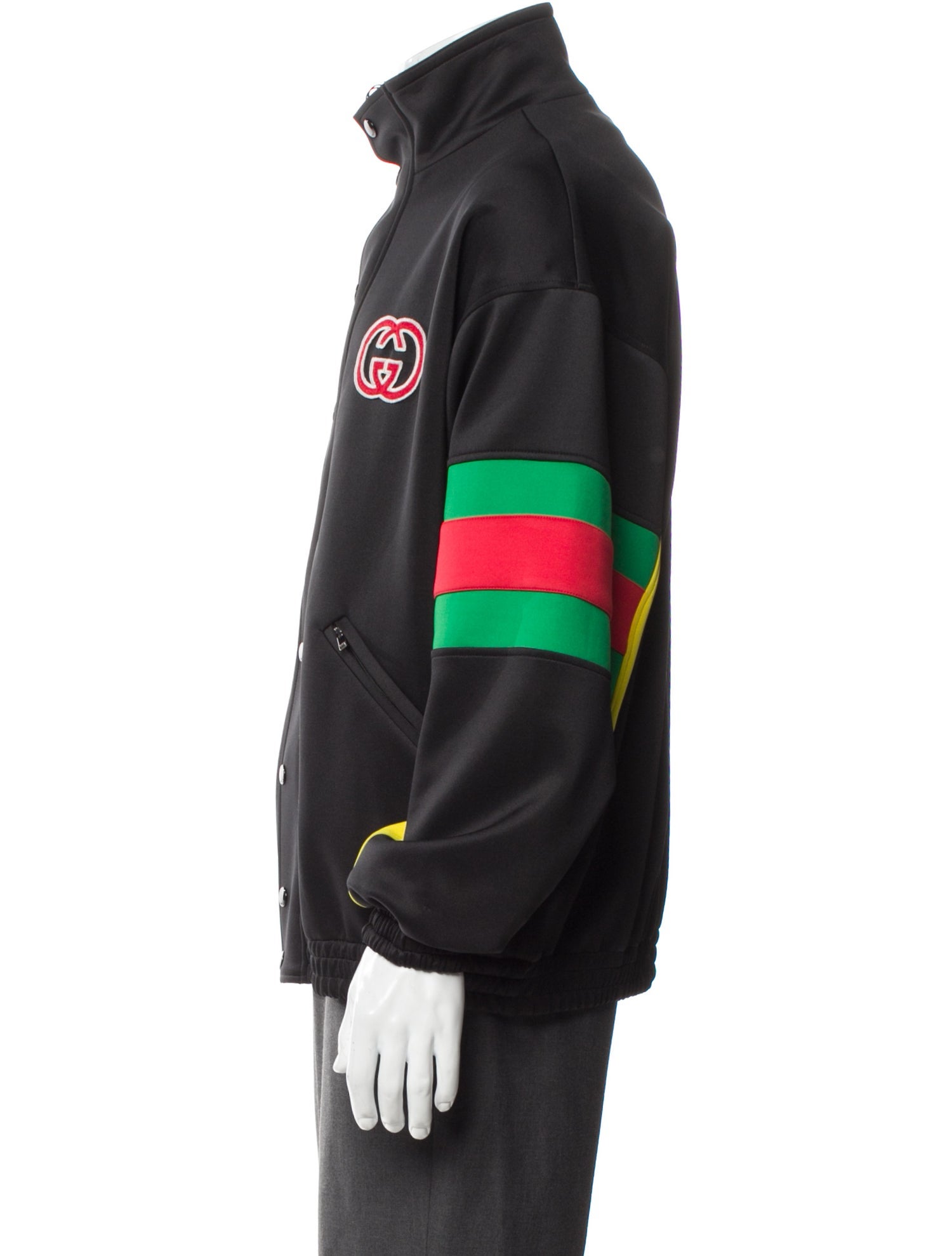 Gucci Web Accent Varsity Jacket